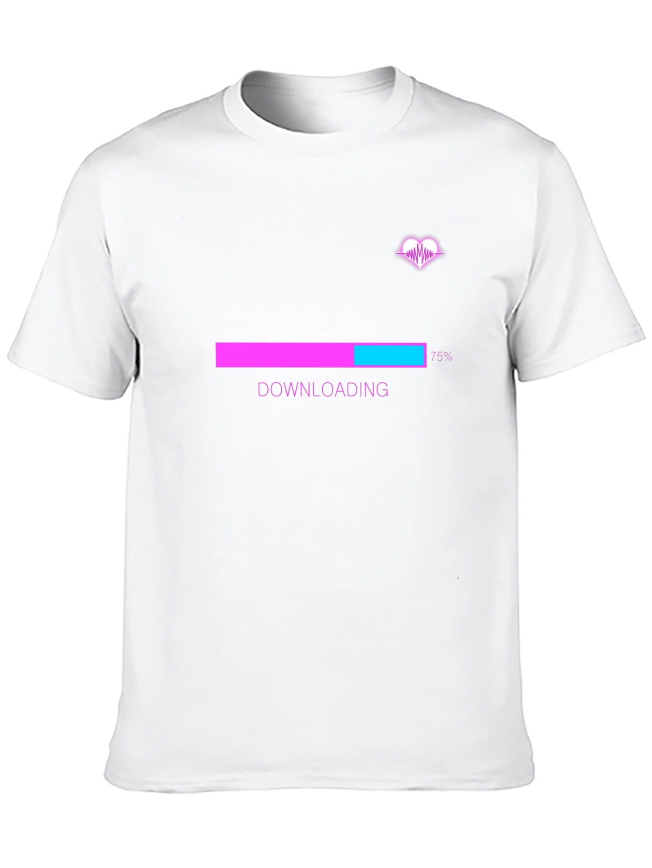 Downloading Love Black T-Shirt