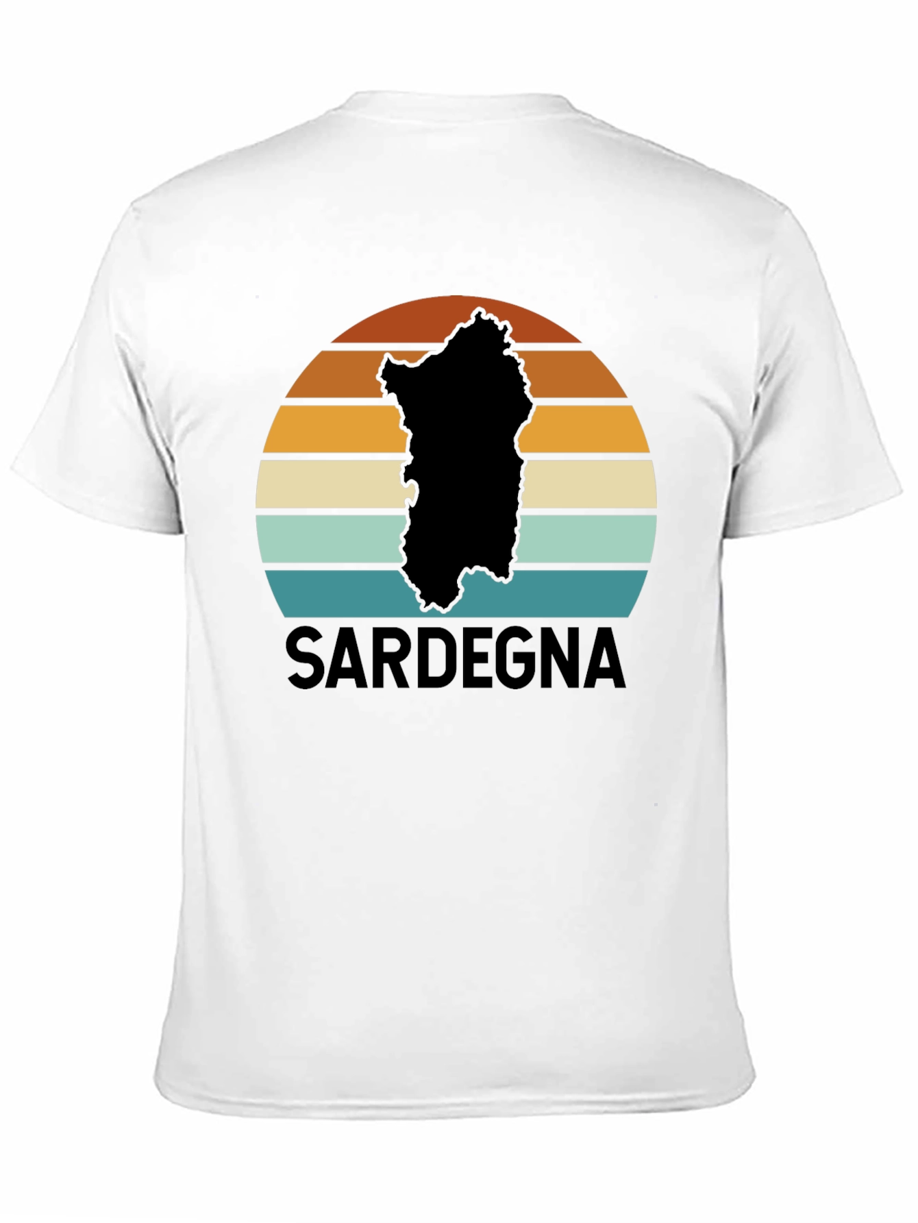 Sardegna Sunset Graphic Tee - Island Pride