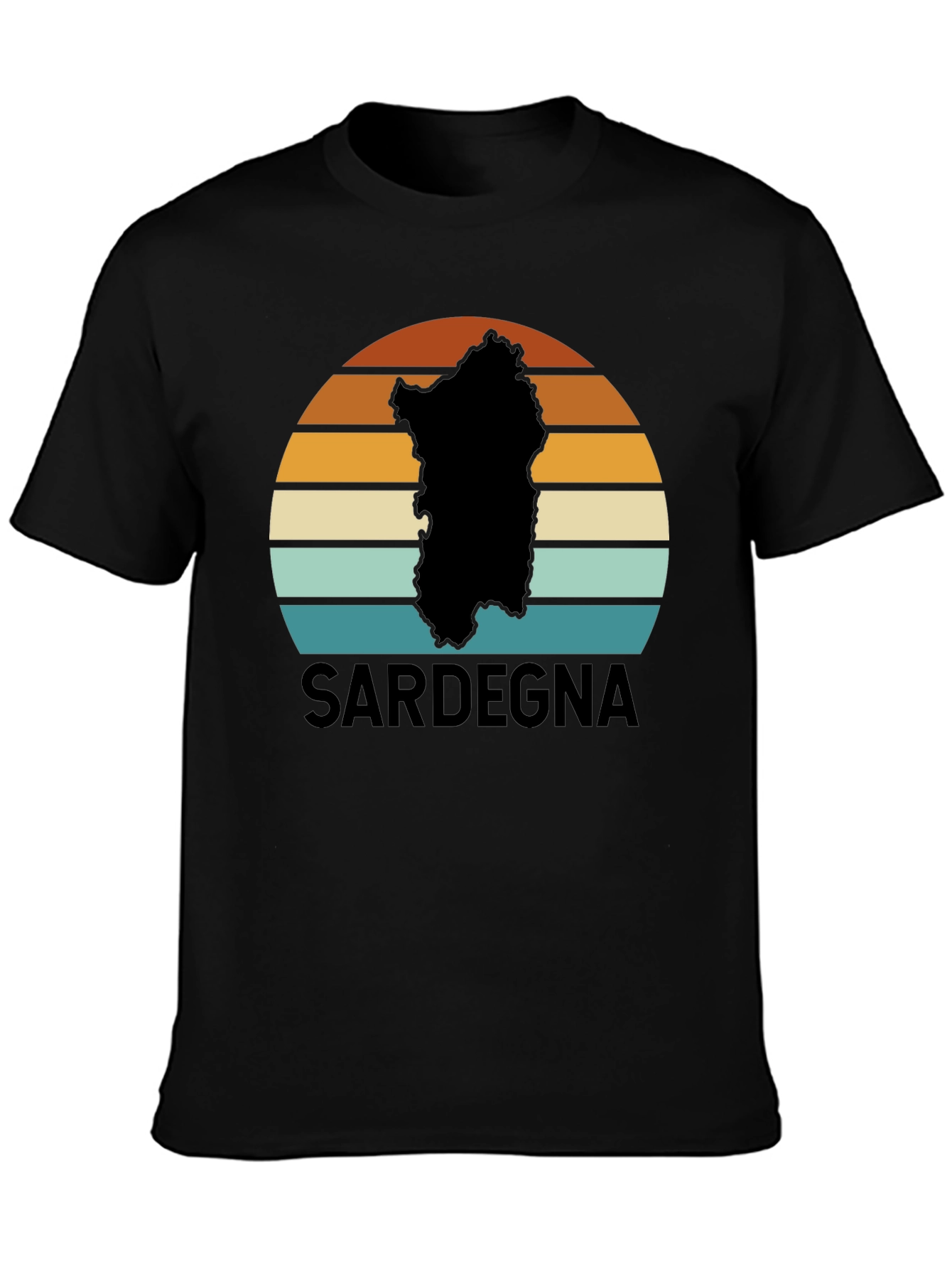 Sardegna Sunset Graphic Tee - Island Pride