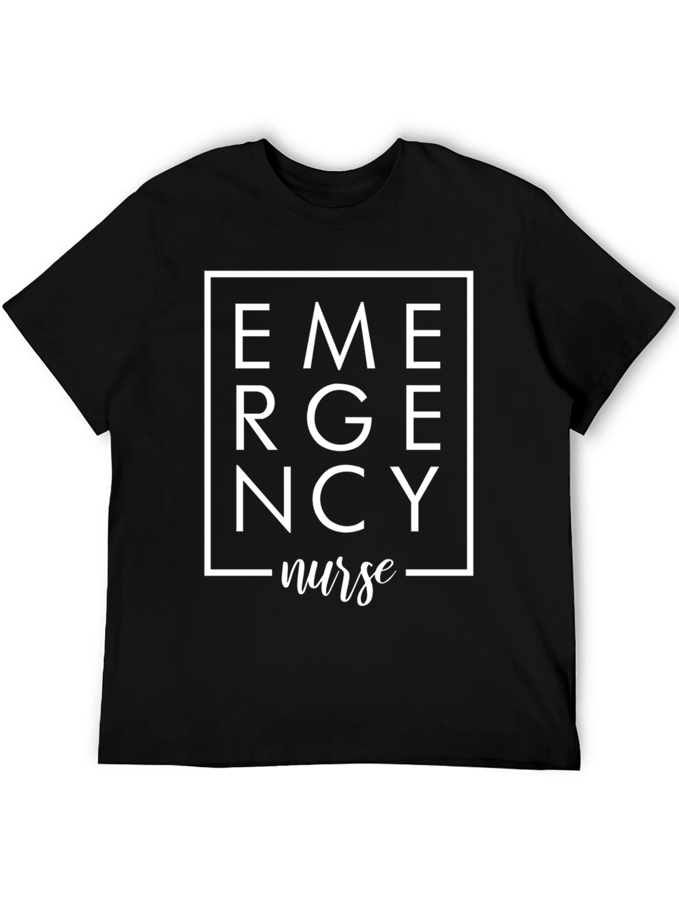 Emergency Nurse Graphic T-Shirt - Stylish Medical Apparel