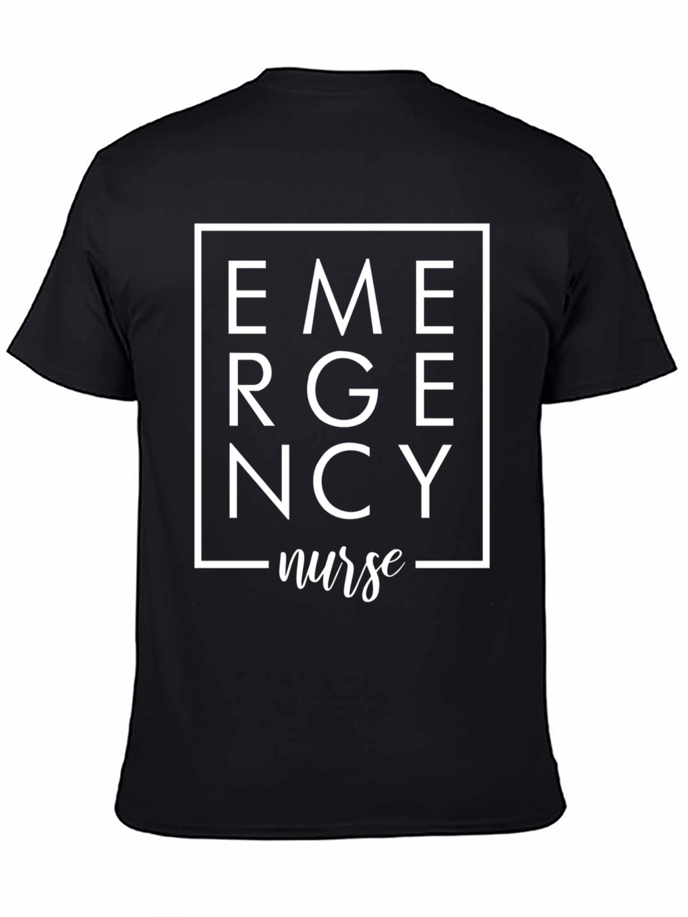 Emergency Nurse Graphic T-Shirt - Stylish Medical Apparel