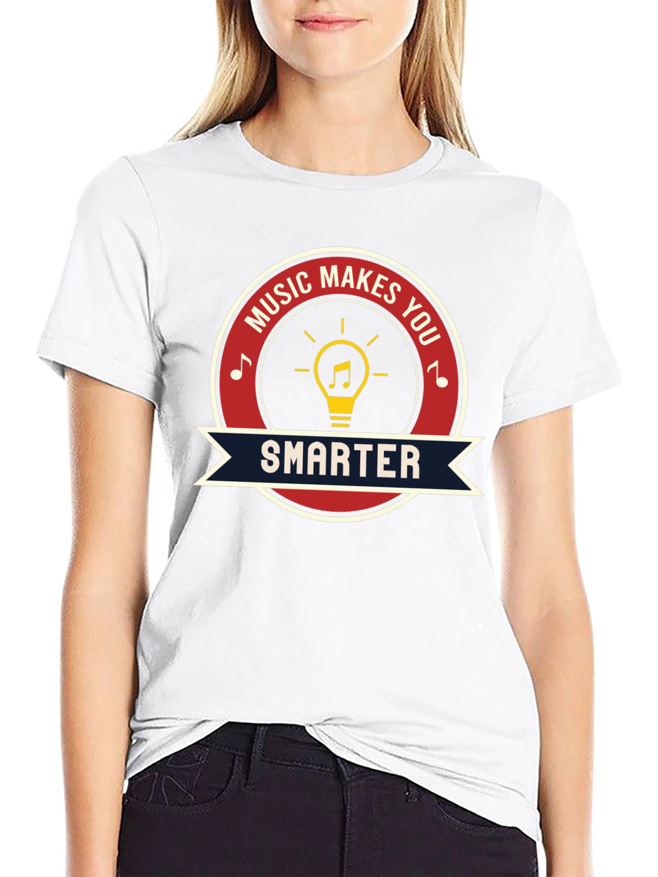 Music Makes You Smarter Graphic T-Shirt
