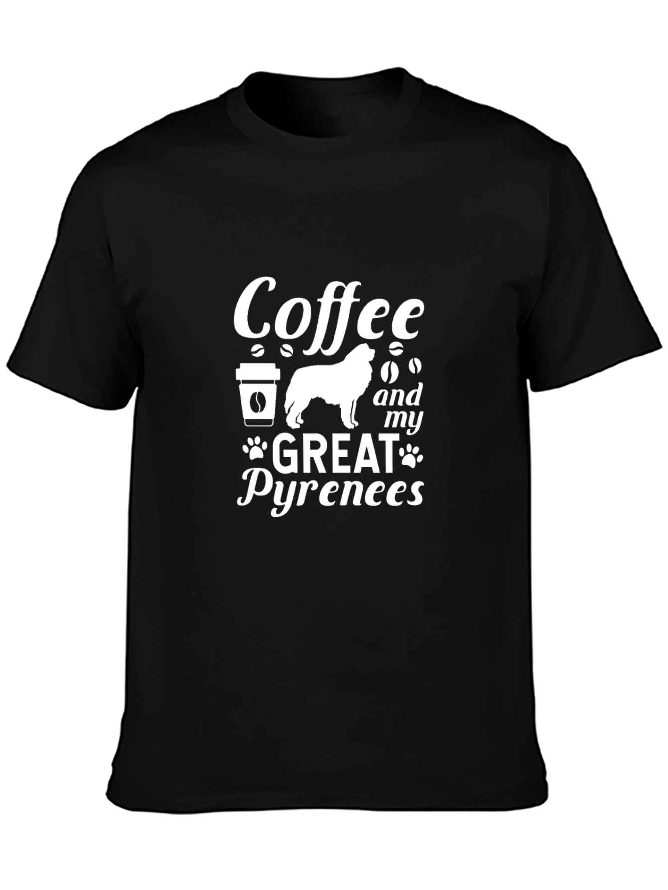 Coffee and My Great Pyrenees T-Shirt