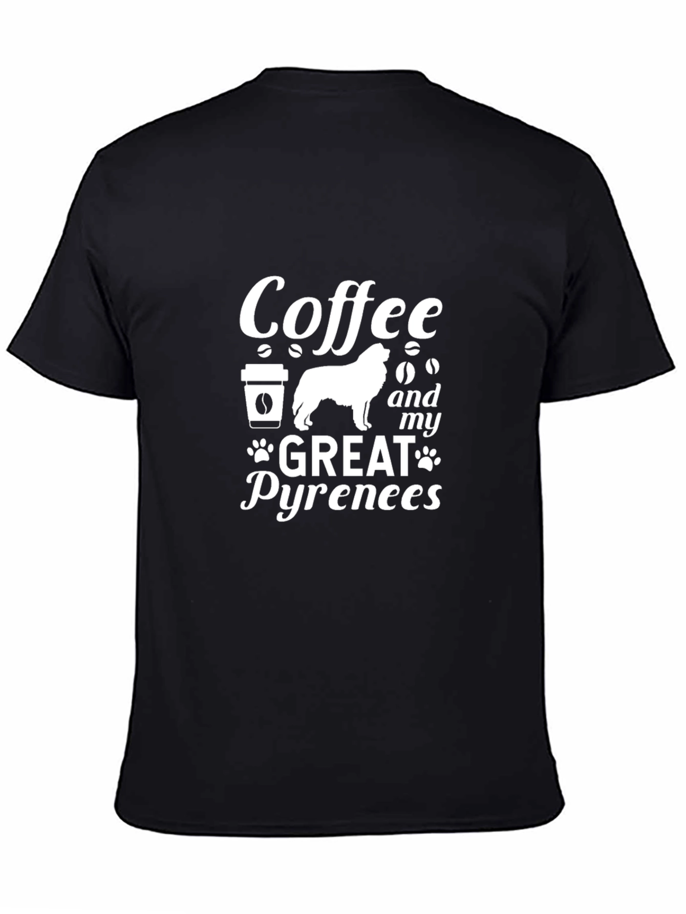 Coffee and My Great Pyrenees T-Shirt