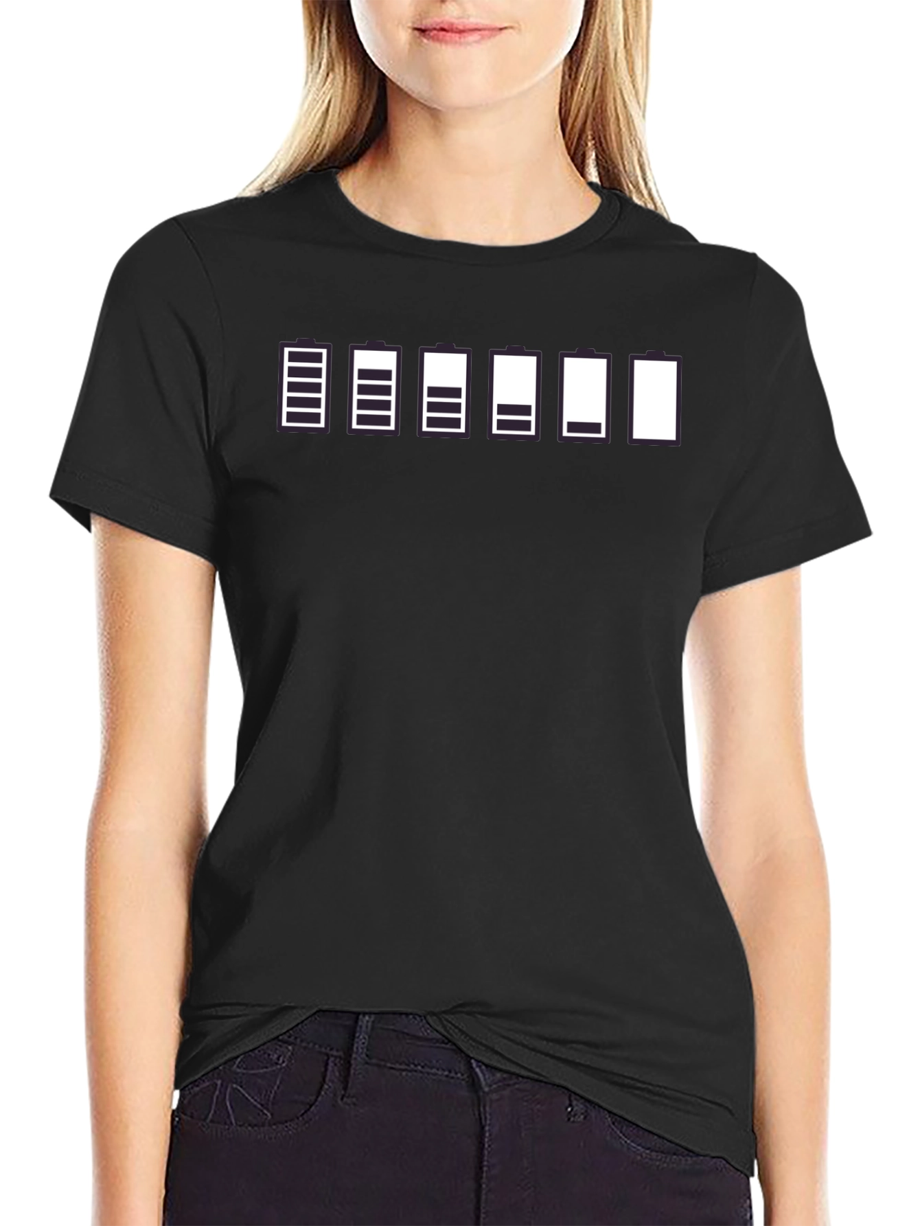 Battery Life T-Shirt - Full to Empty