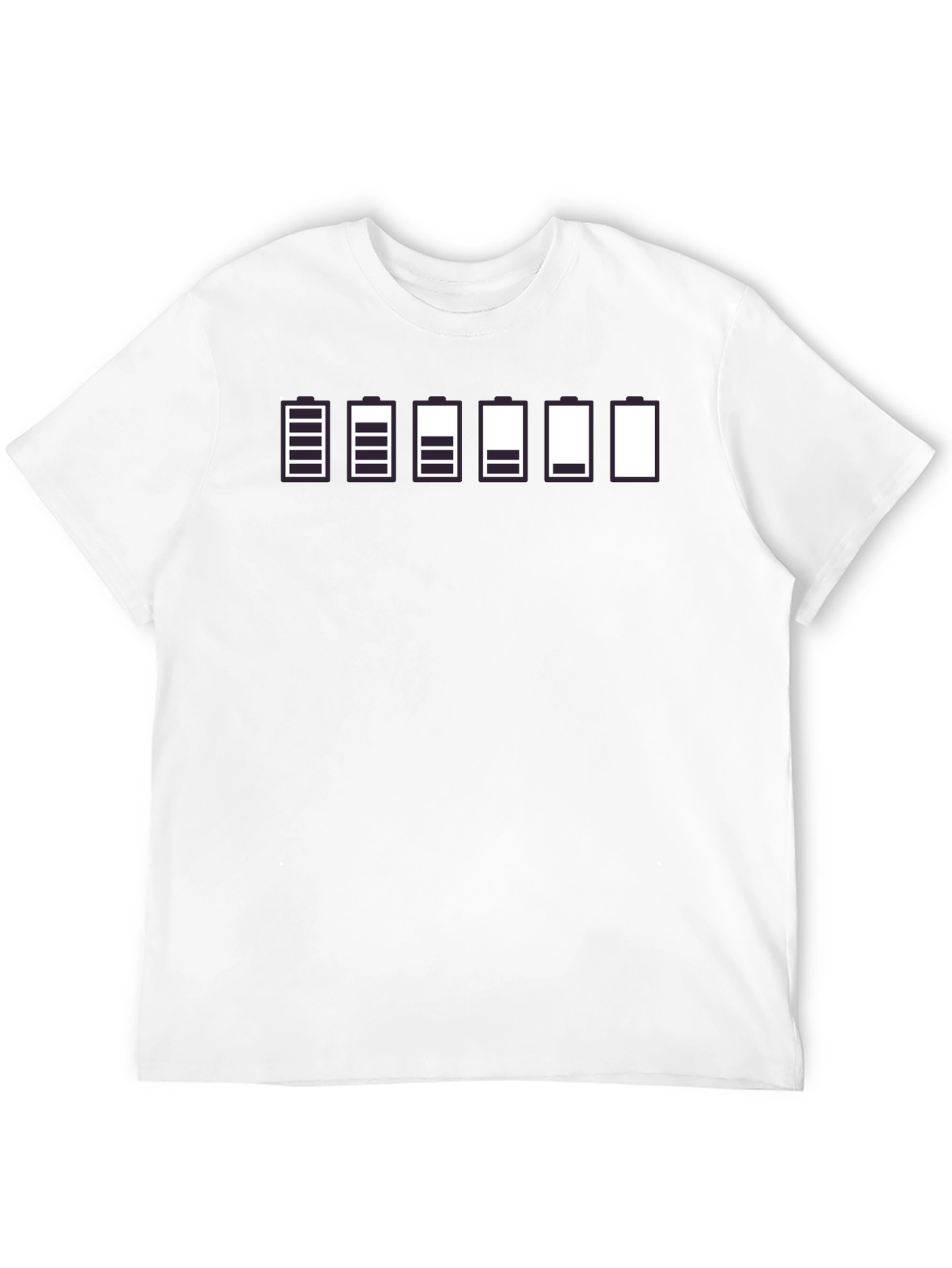 Battery Life T-Shirt - Full to Empty
