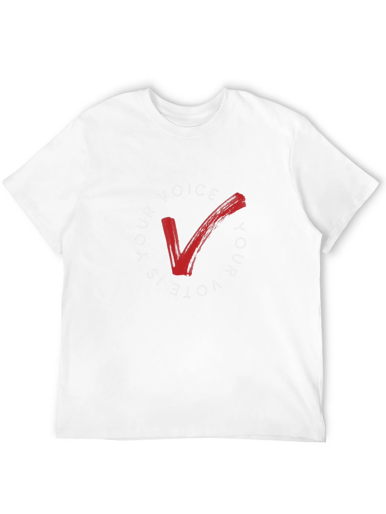Your Voice Is Your Vote Graphic T-Shirt