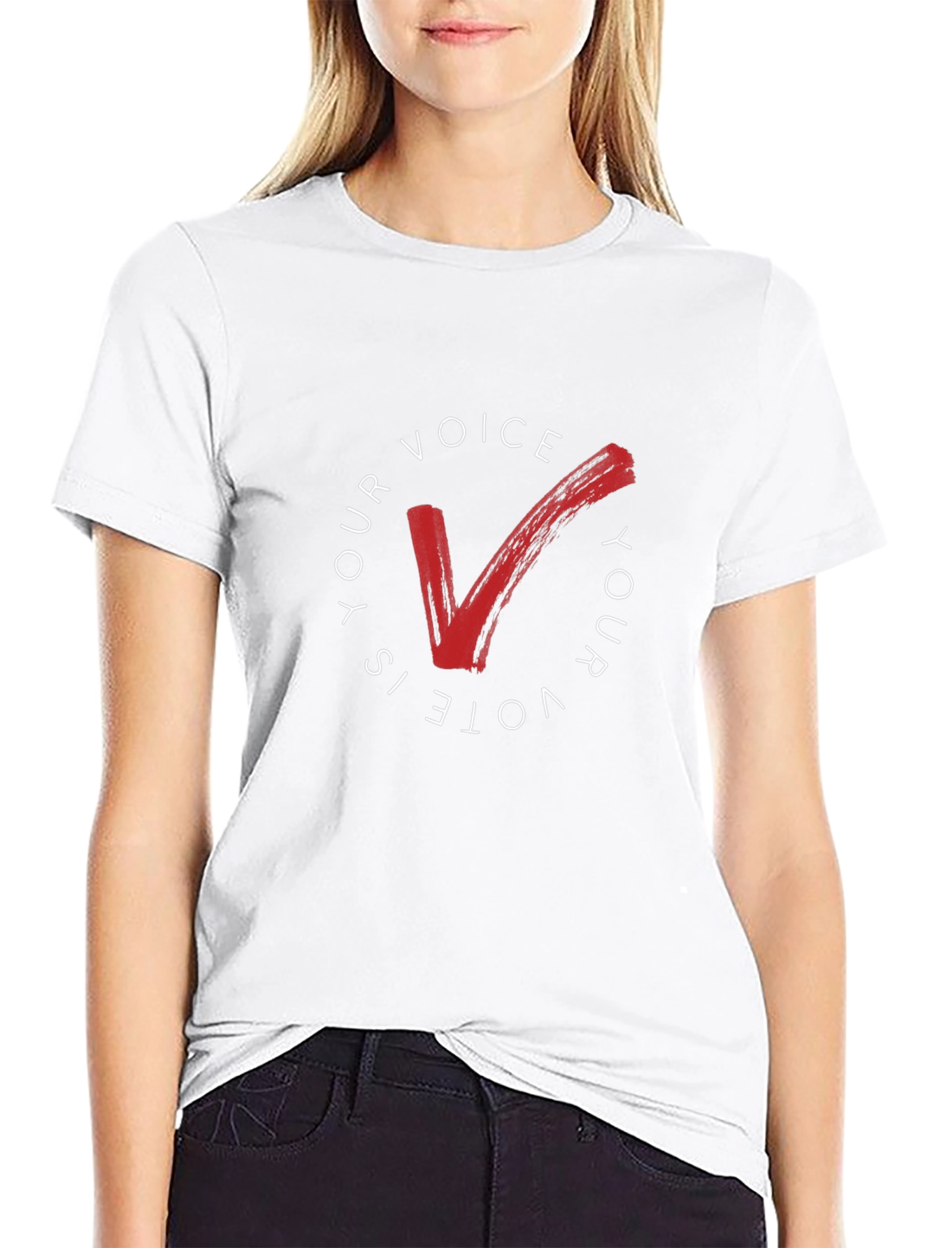 Your Voice Is Your Vote Graphic T-Shirt