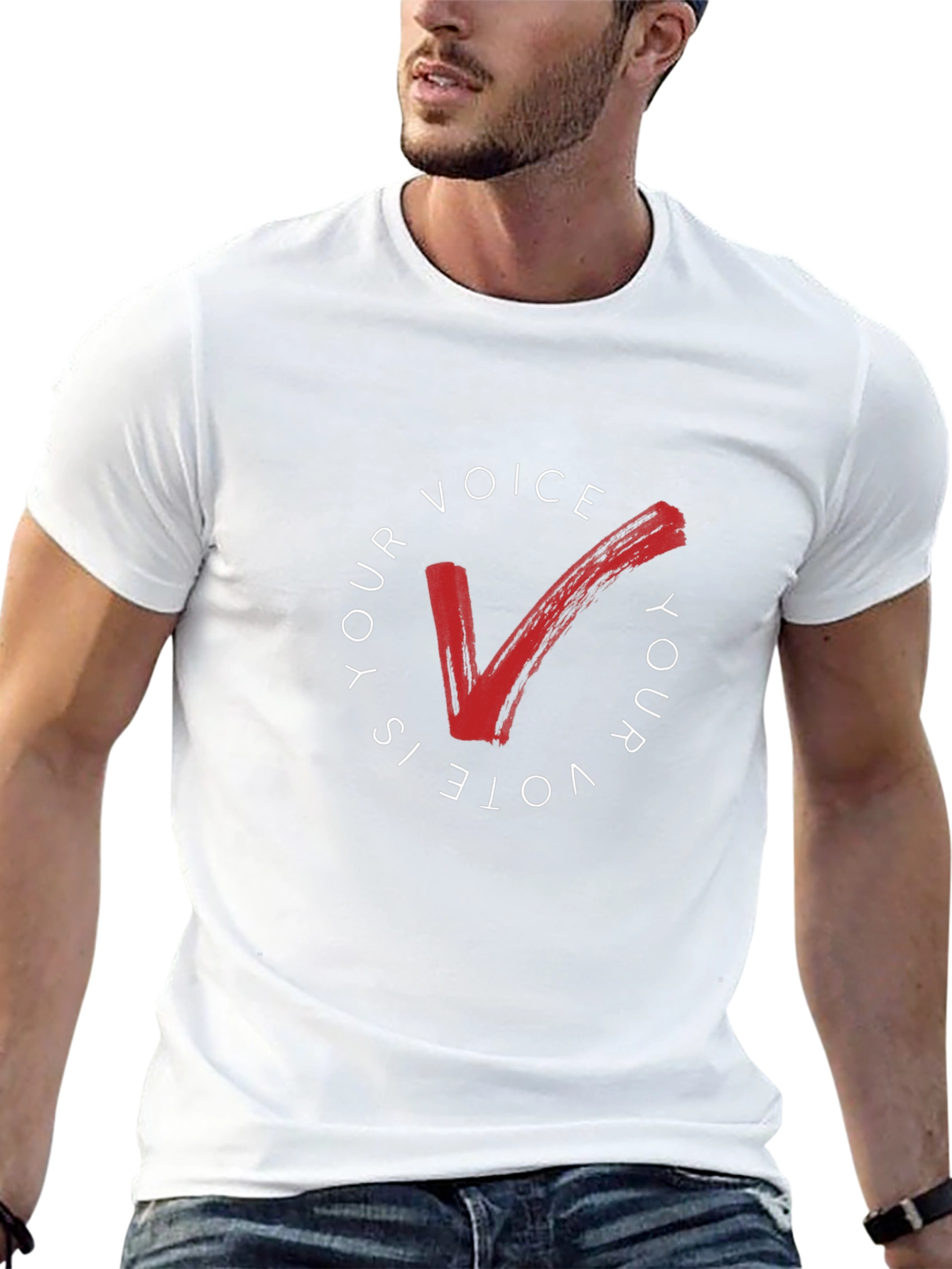 Your Voice Is Your Vote Graphic T-Shirt
