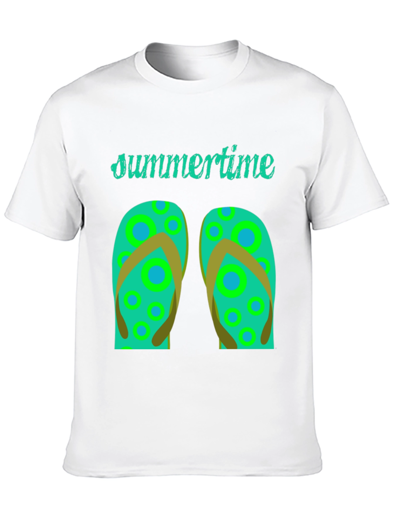 Summertime Flip Flop Graphic Tee