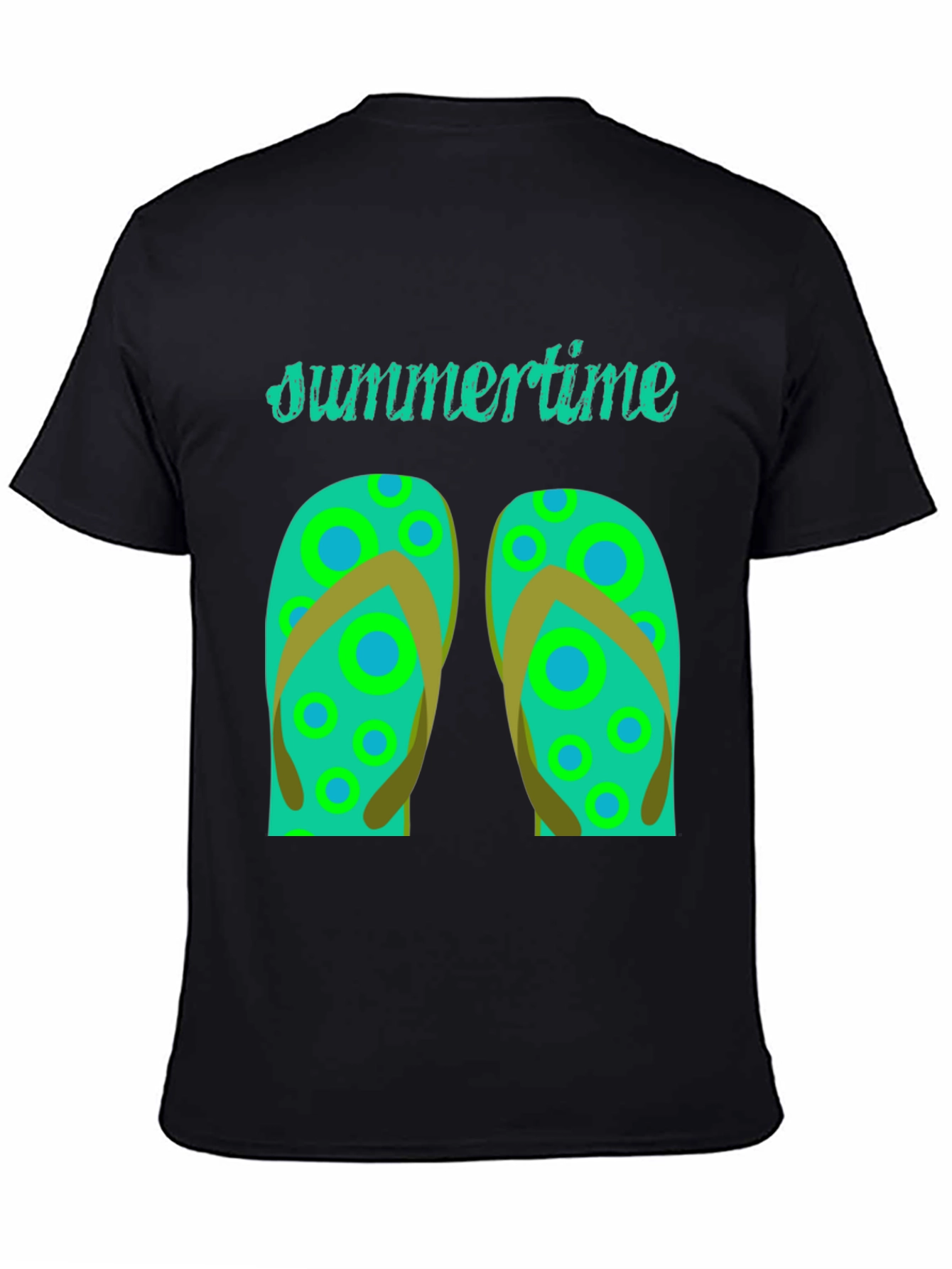 Summertime Flip Flop Graphic Tee