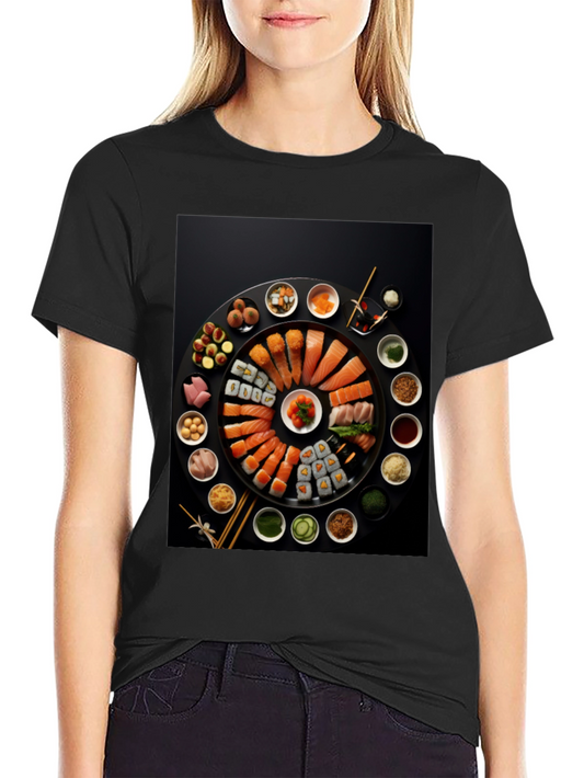 Sushi Lovers T-Shirt - Foodie Fashion