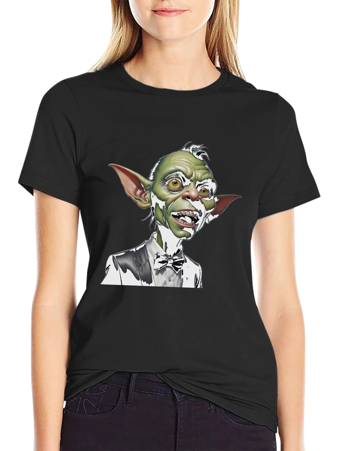 Goblin Tuxedo T-Shirt - Unique Graphic Tee