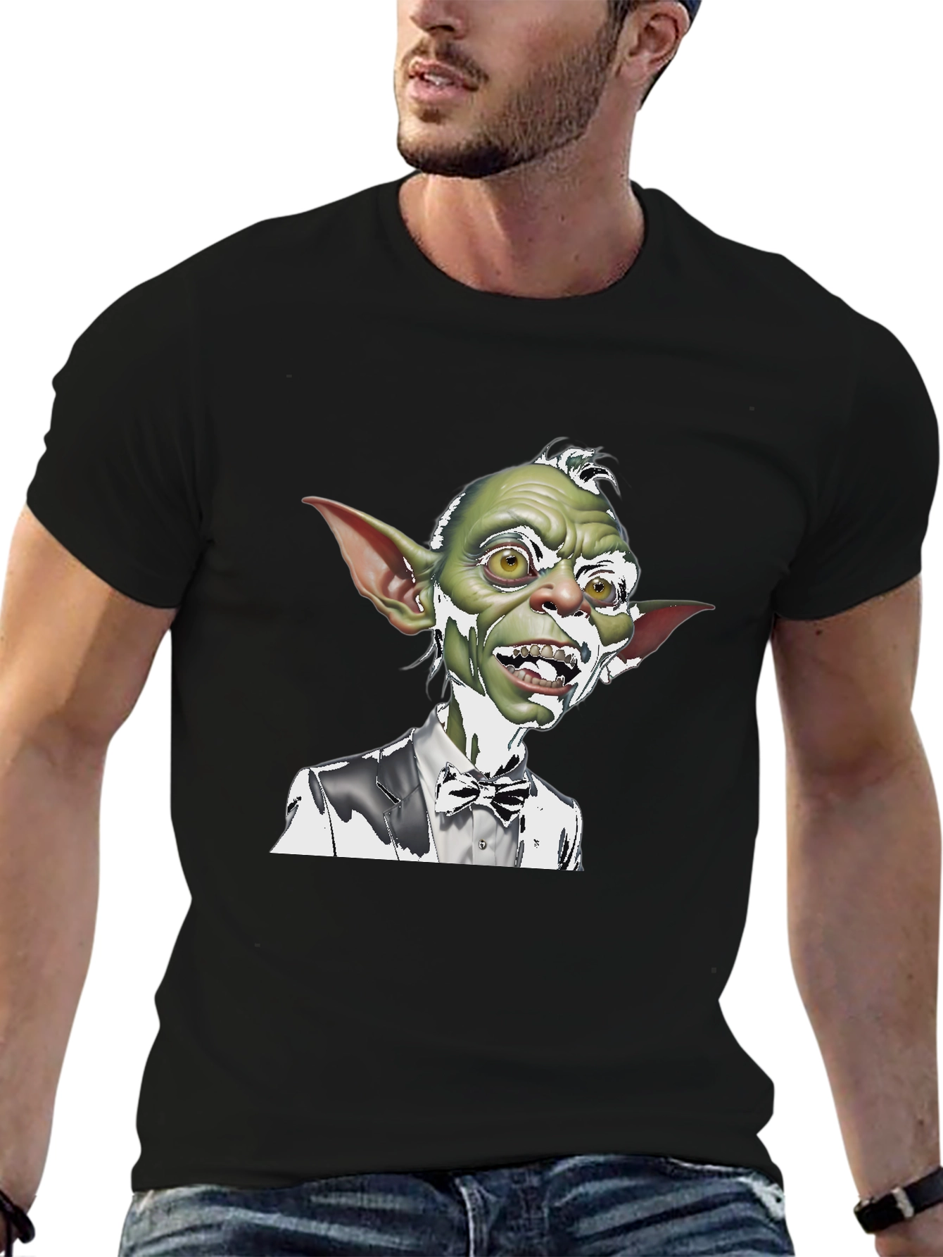 Goblin Tuxedo T-Shirt - Unique Graphic Tee