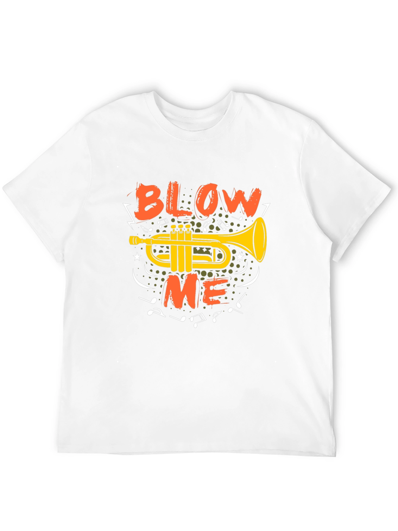 Blow Me Trumpet Graphic T-Shirt - Music Lover Tee
