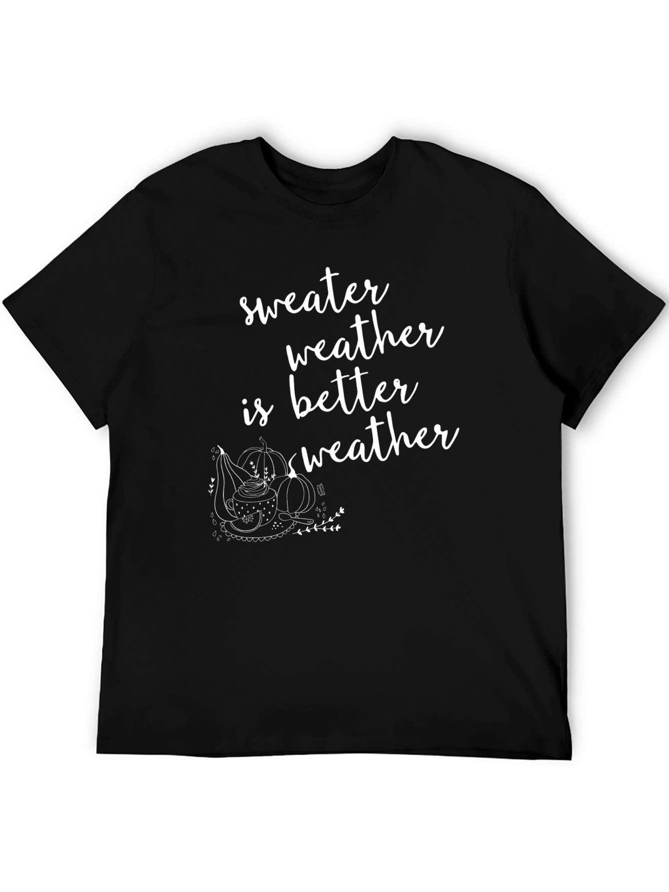 Sweater Weather T-Shirt Fall Graphic Tee