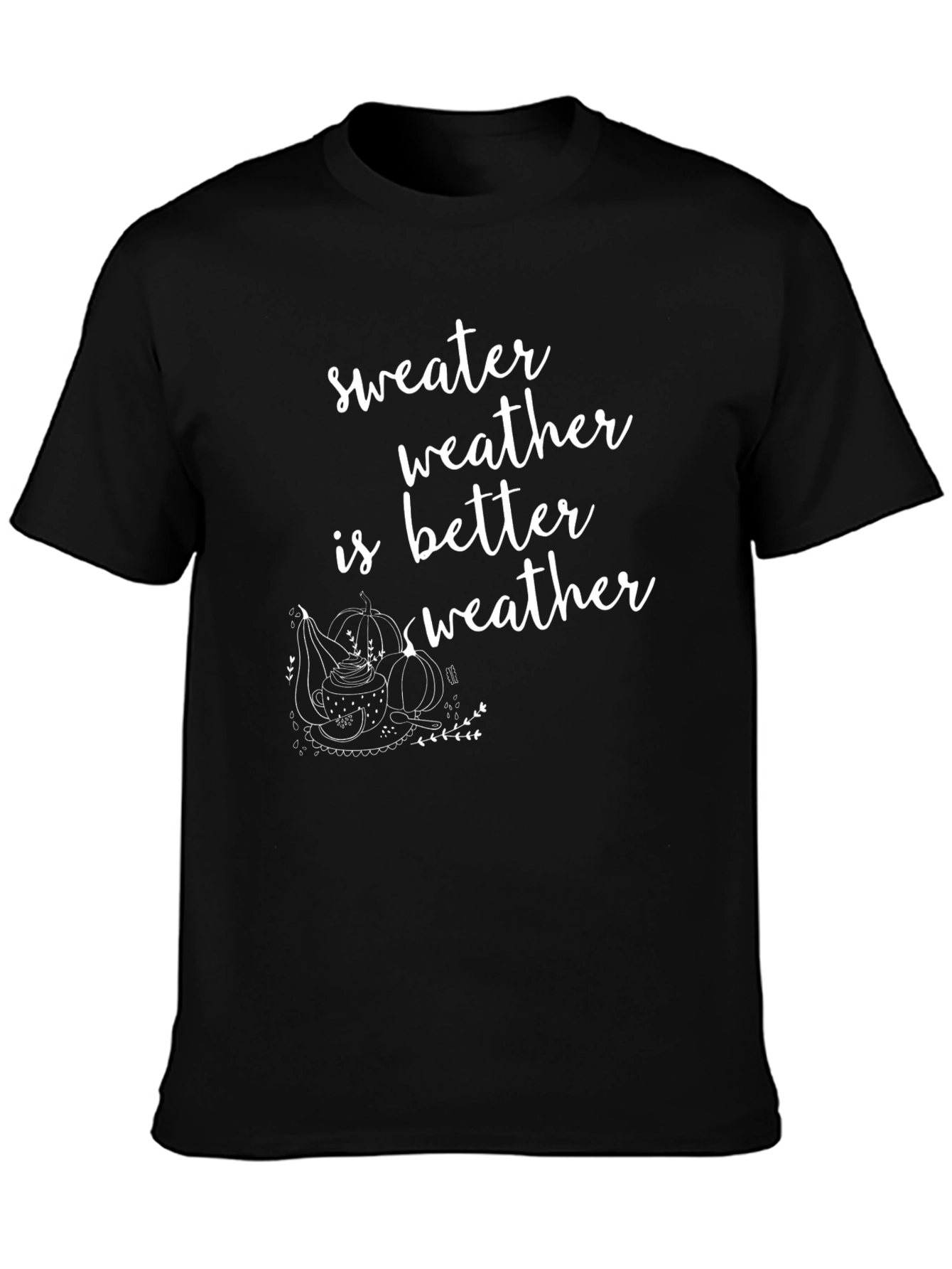 Sweater Weather T-Shirt Fall Graphic Tee