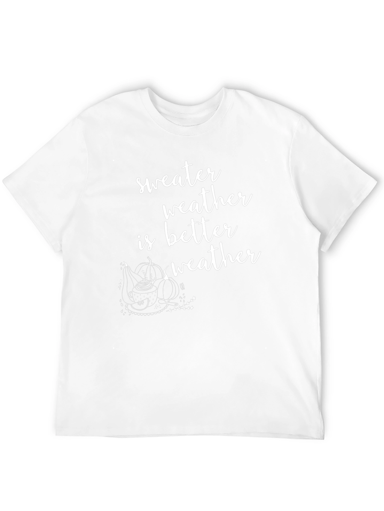 Sweater Weather T-Shirt Fall Graphic Tee