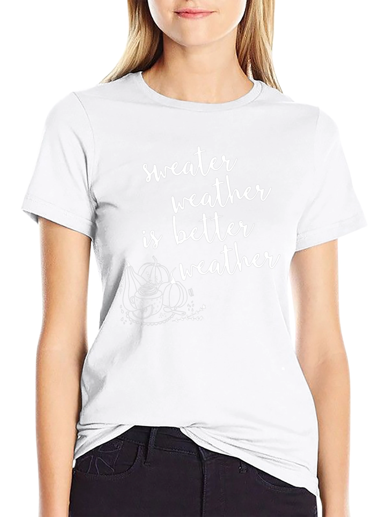 Sweater Weather T-Shirt Fall Graphic Tee