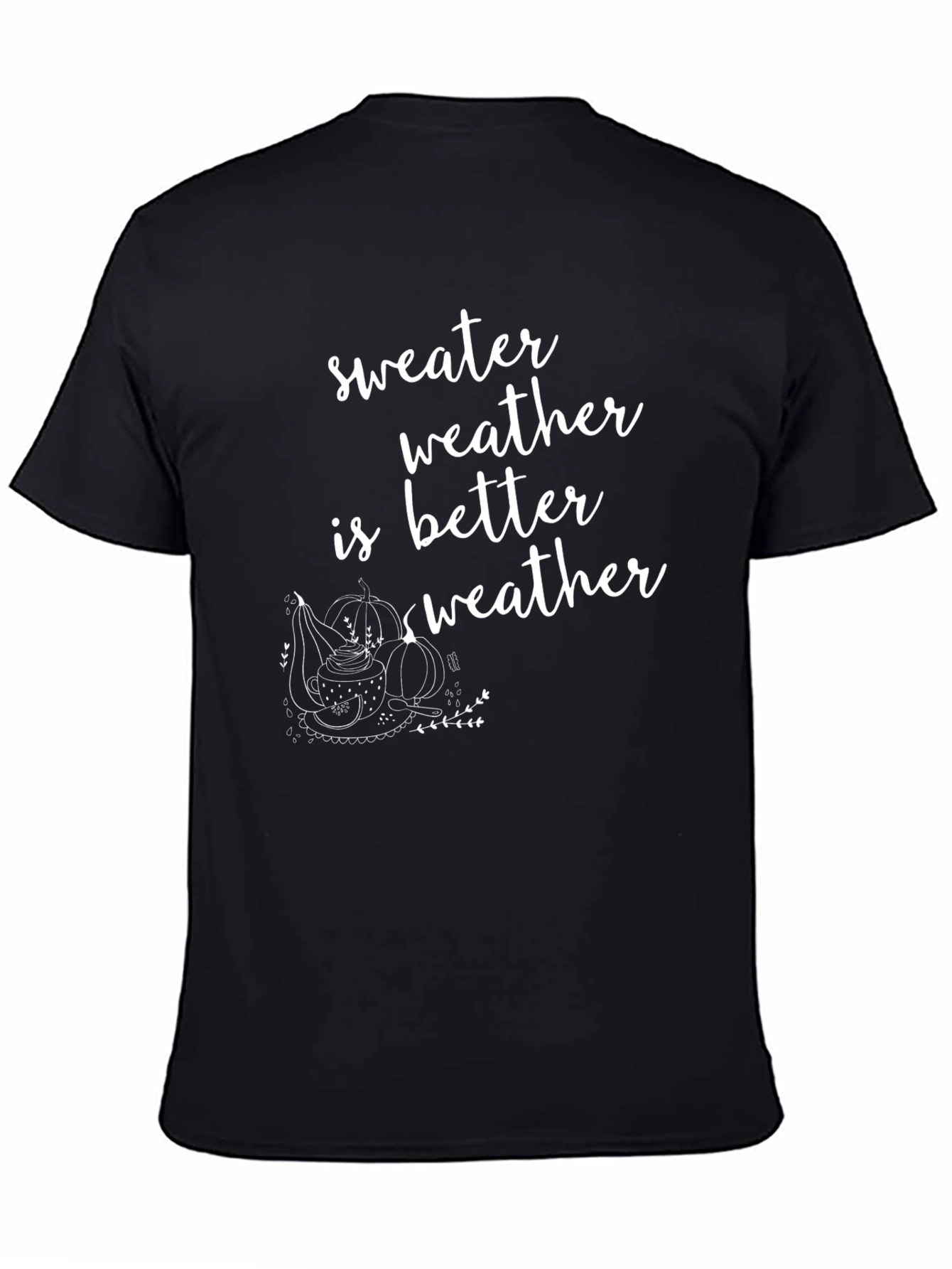 Sweater Weather T-Shirt Fall Graphic Tee