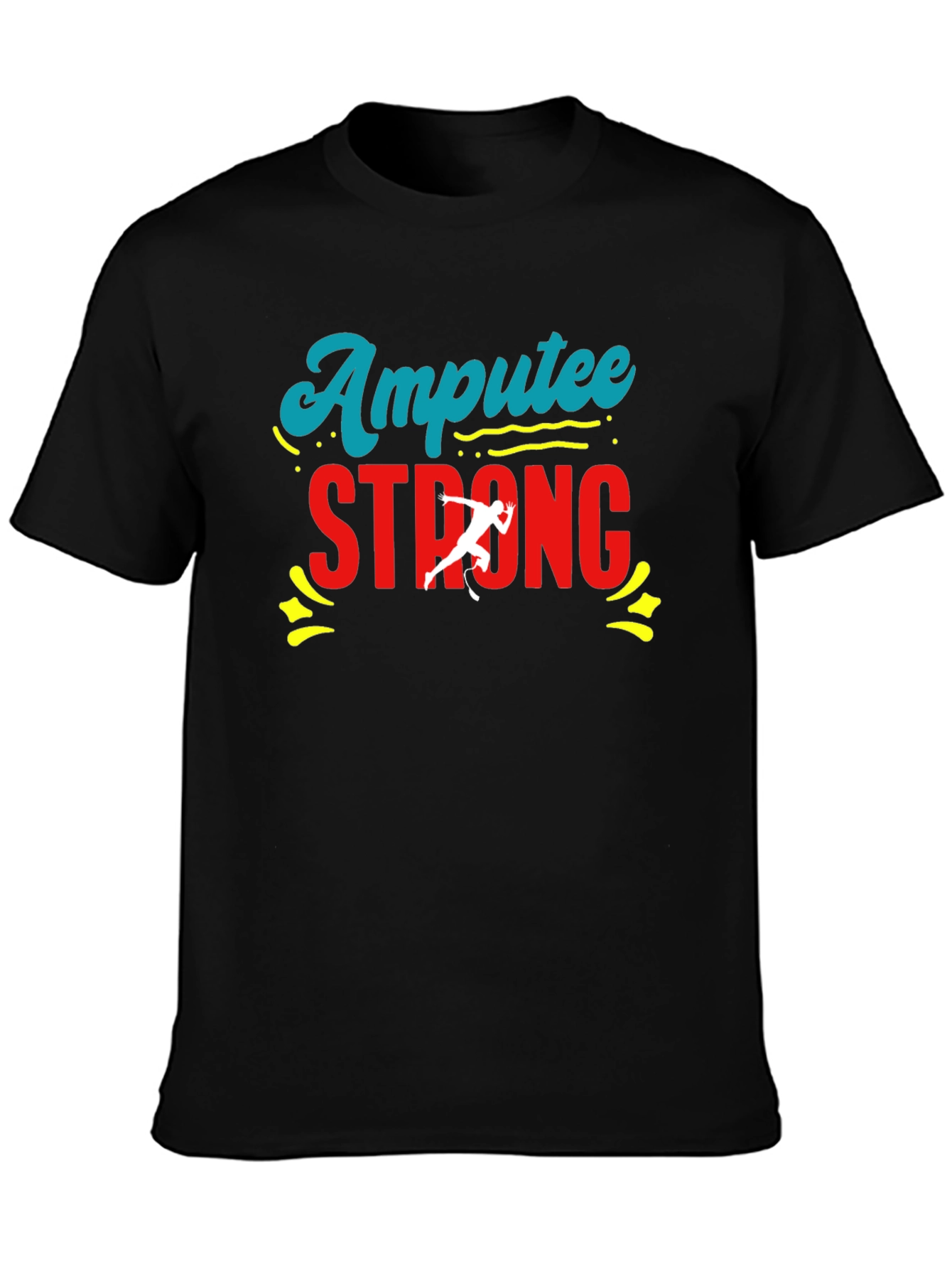 Amputee Strong Graphic T-Shirt - Show Your Support