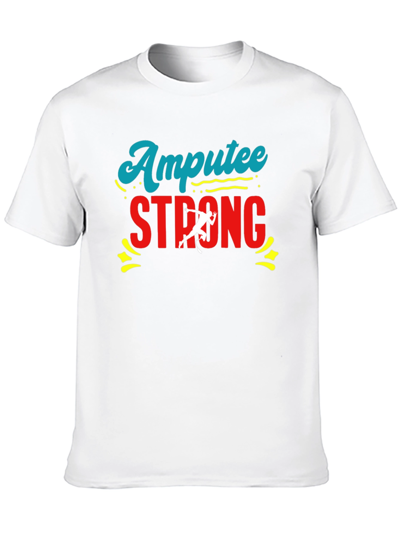 Amputee Strong Graphic T-Shirt - Show Your Support