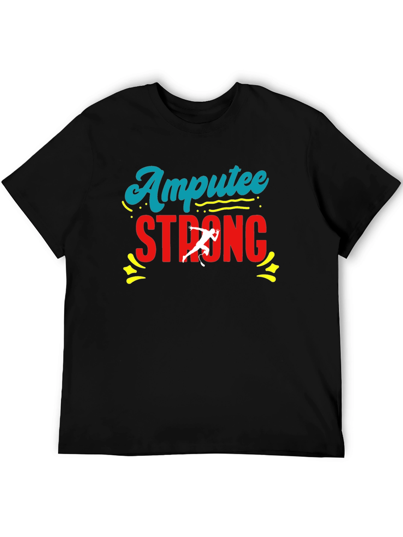 Amputee Strong Graphic T-Shirt - Show Your Support