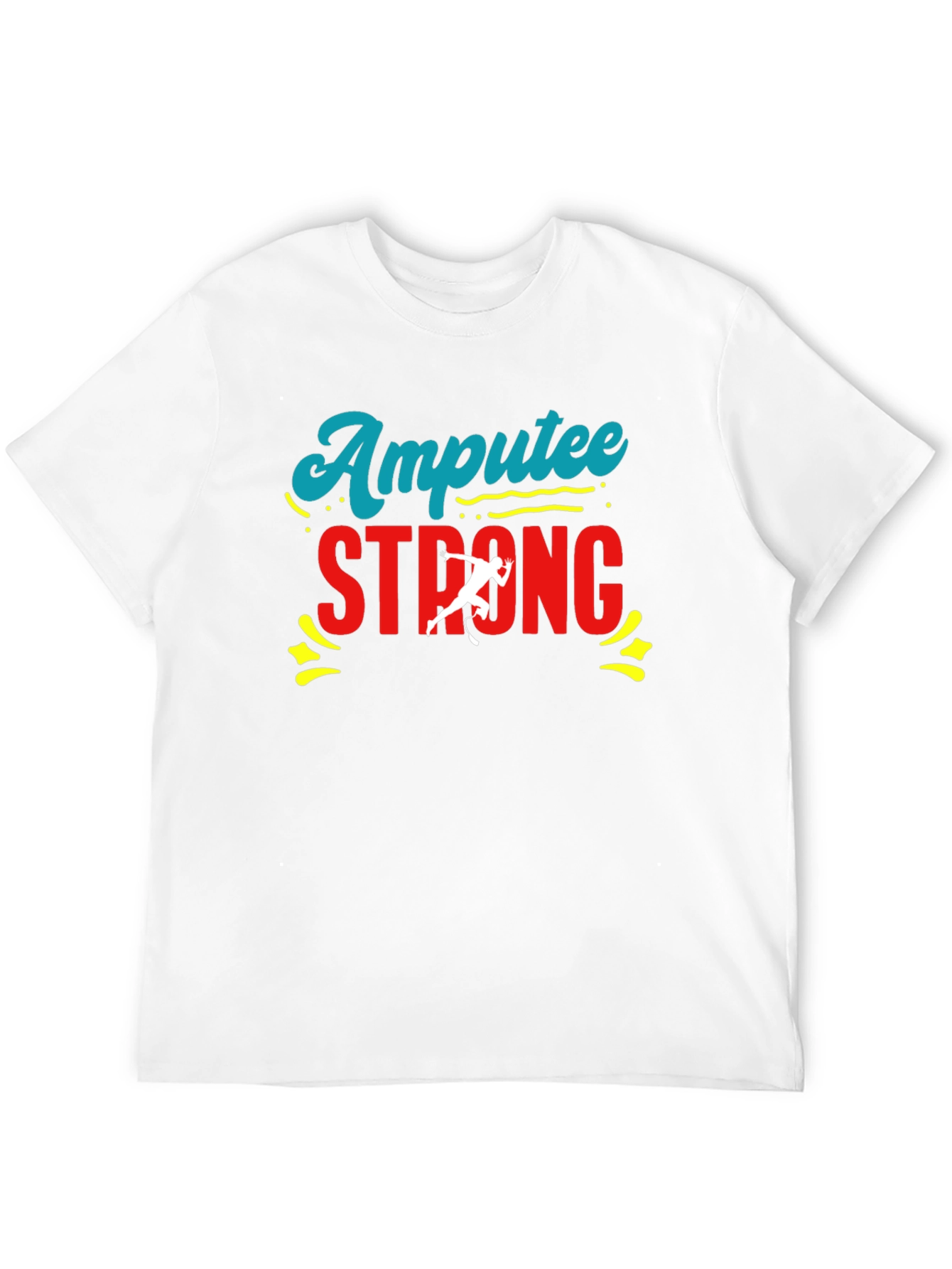 Amputee Strong Graphic T-Shirt - Show Your Support