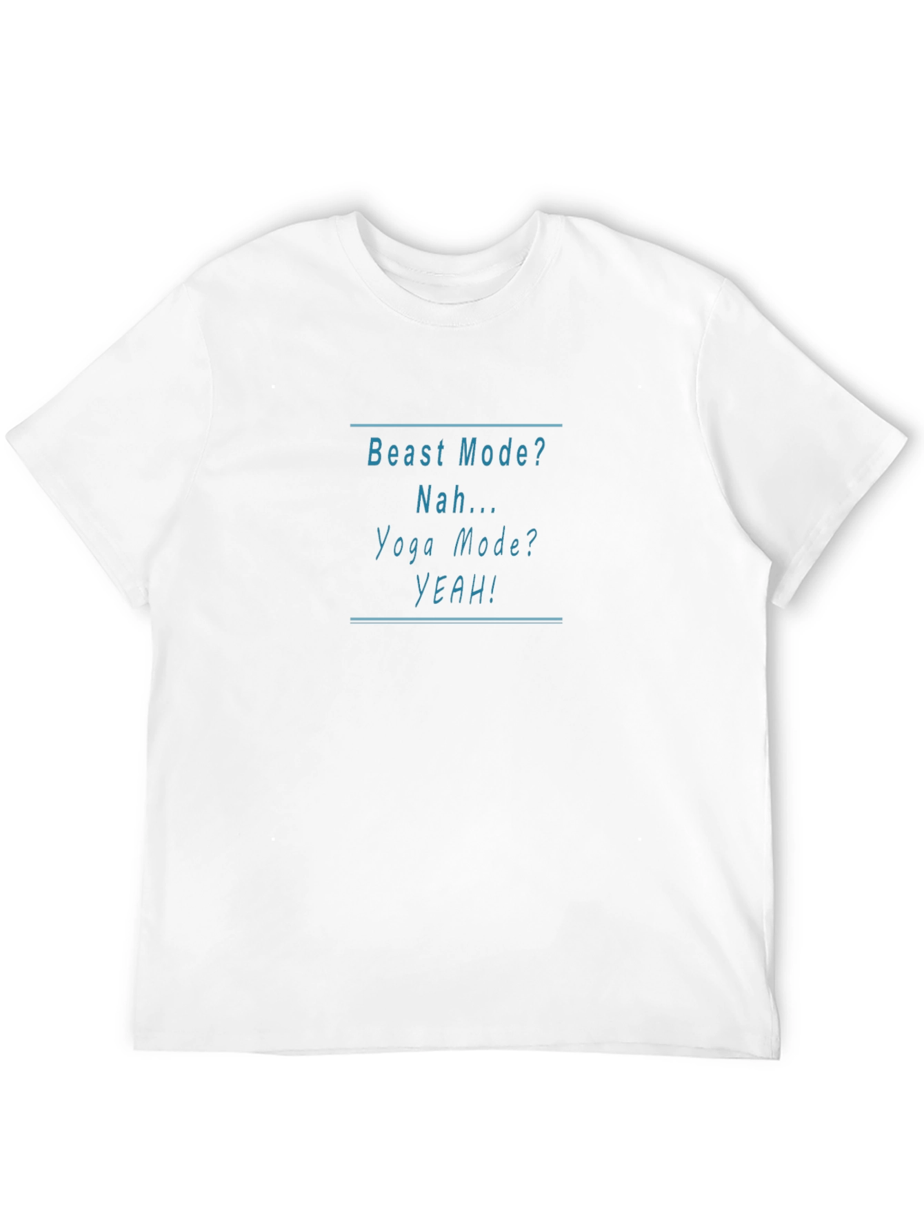 Yoga Mode T-Shirt - Funny Workout Tee