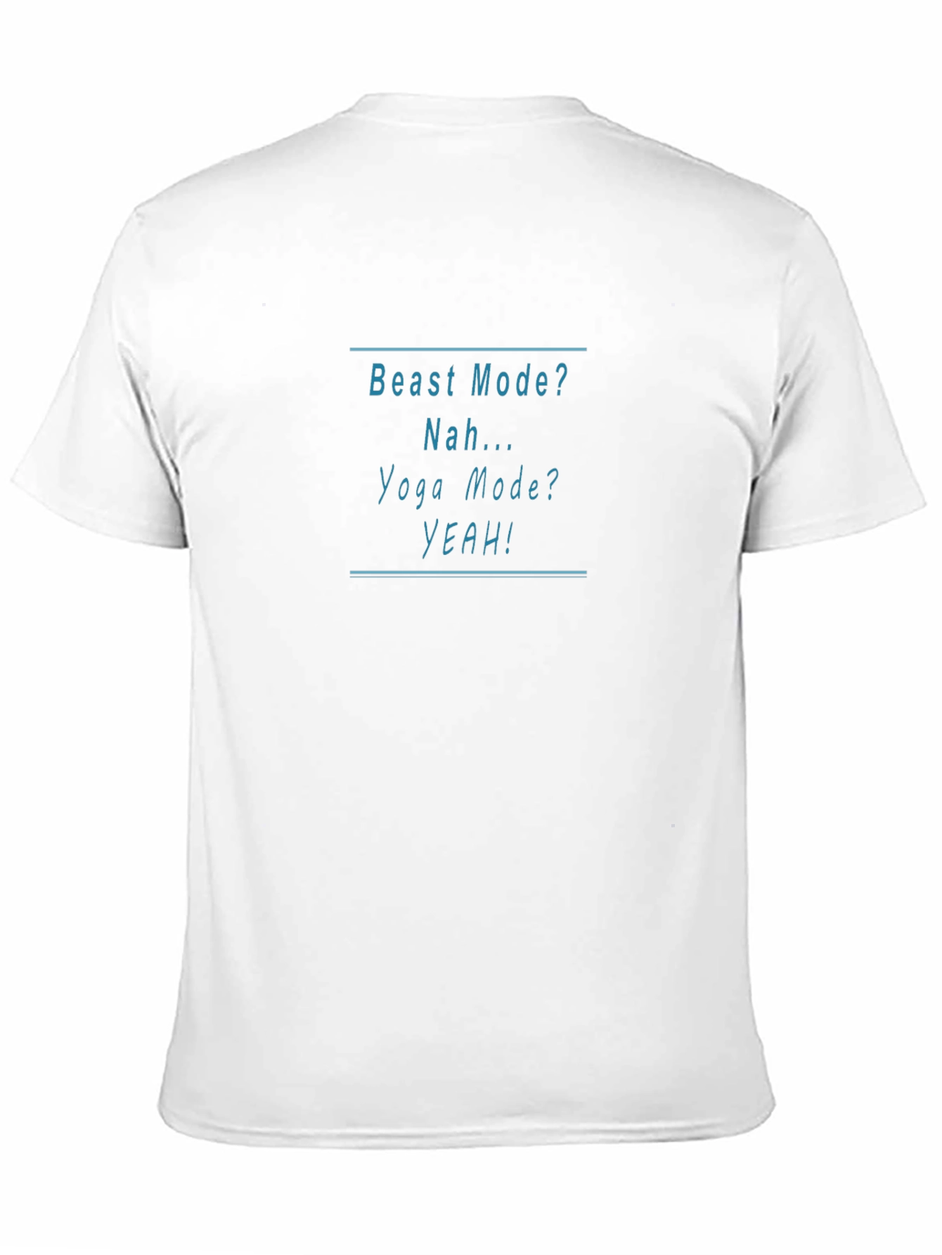 Yoga Mode T-Shirt - Funny Workout Tee