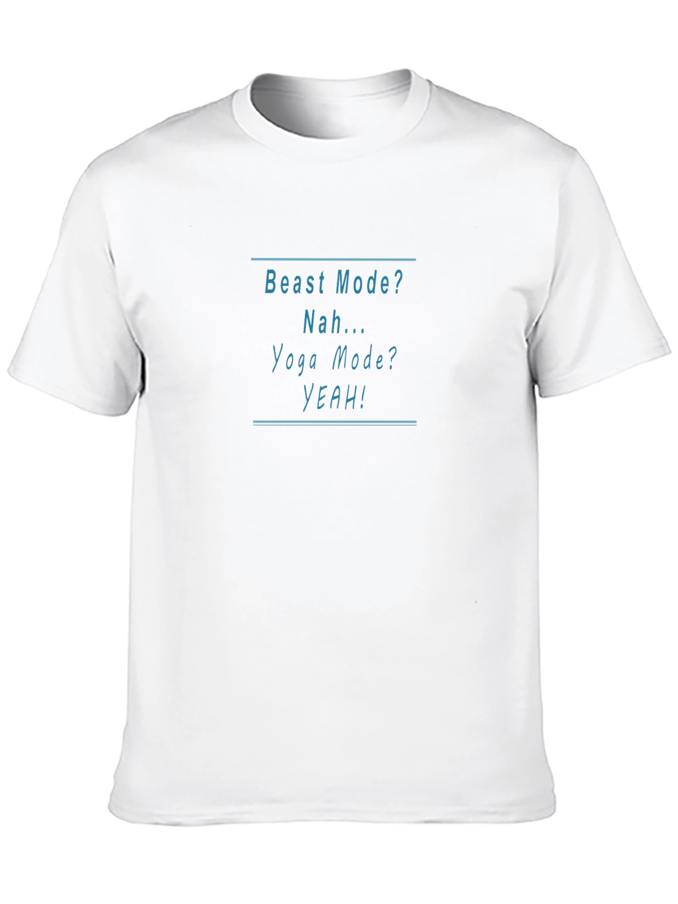 Yoga Mode T-Shirt - Funny Workout Tee