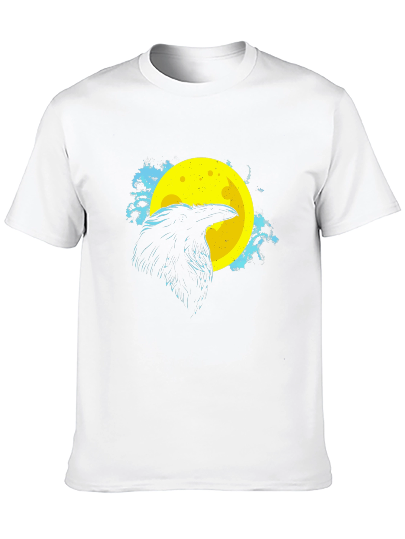 Raven Moon Graphic Tee - Black T-Shirt