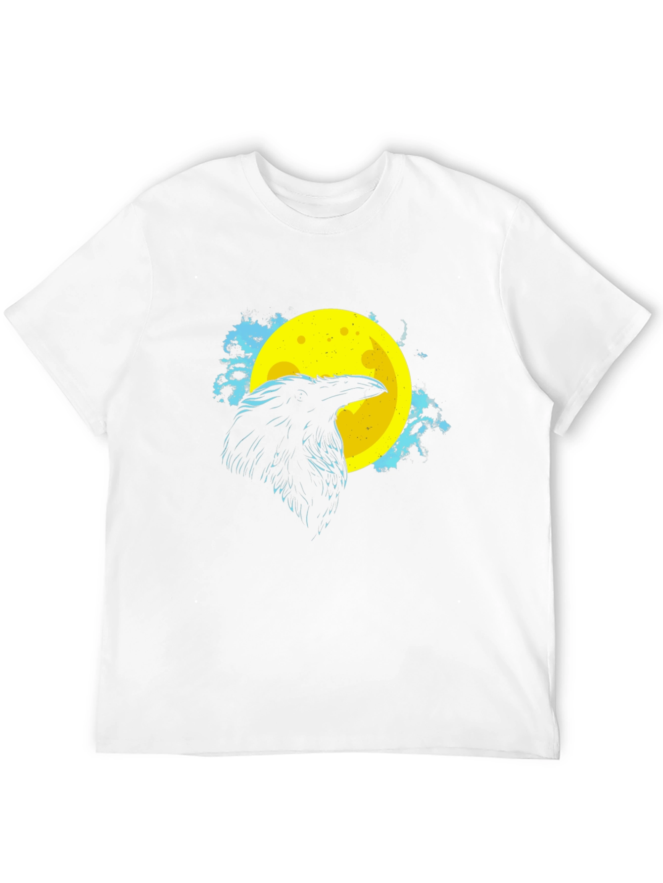 Raven Moon Graphic Tee - Black T-Shirt