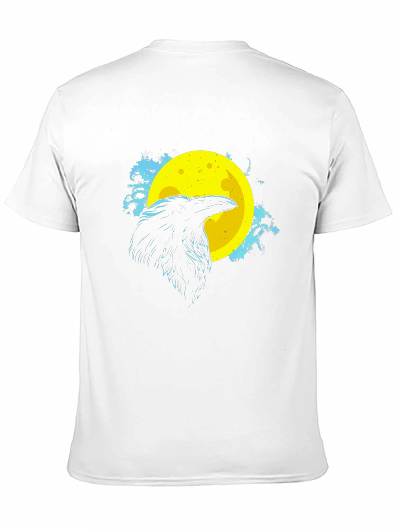 Raven Moon Graphic Tee - Black T-Shirt