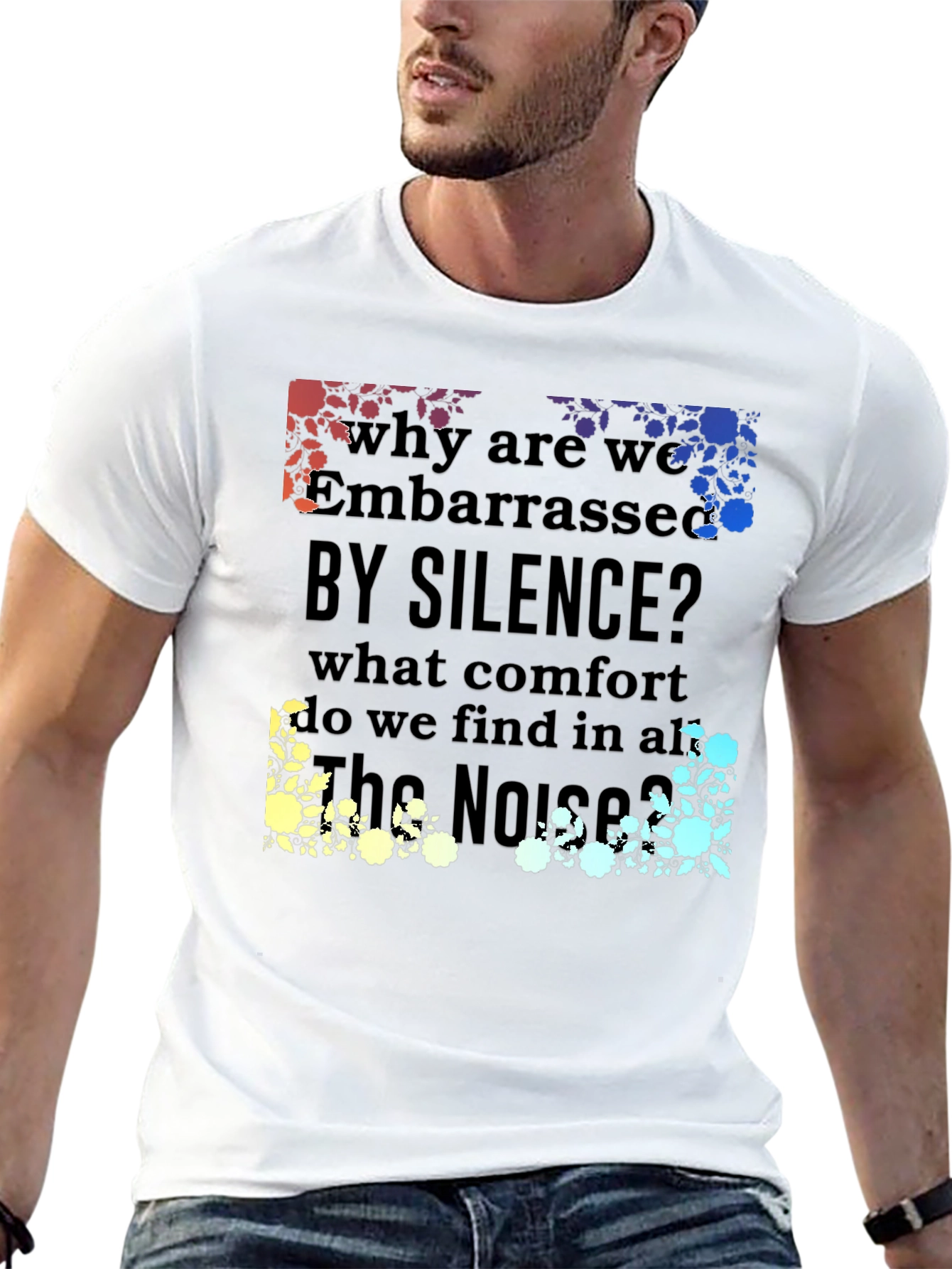 Embarrassed by Silence Graphic Tee
