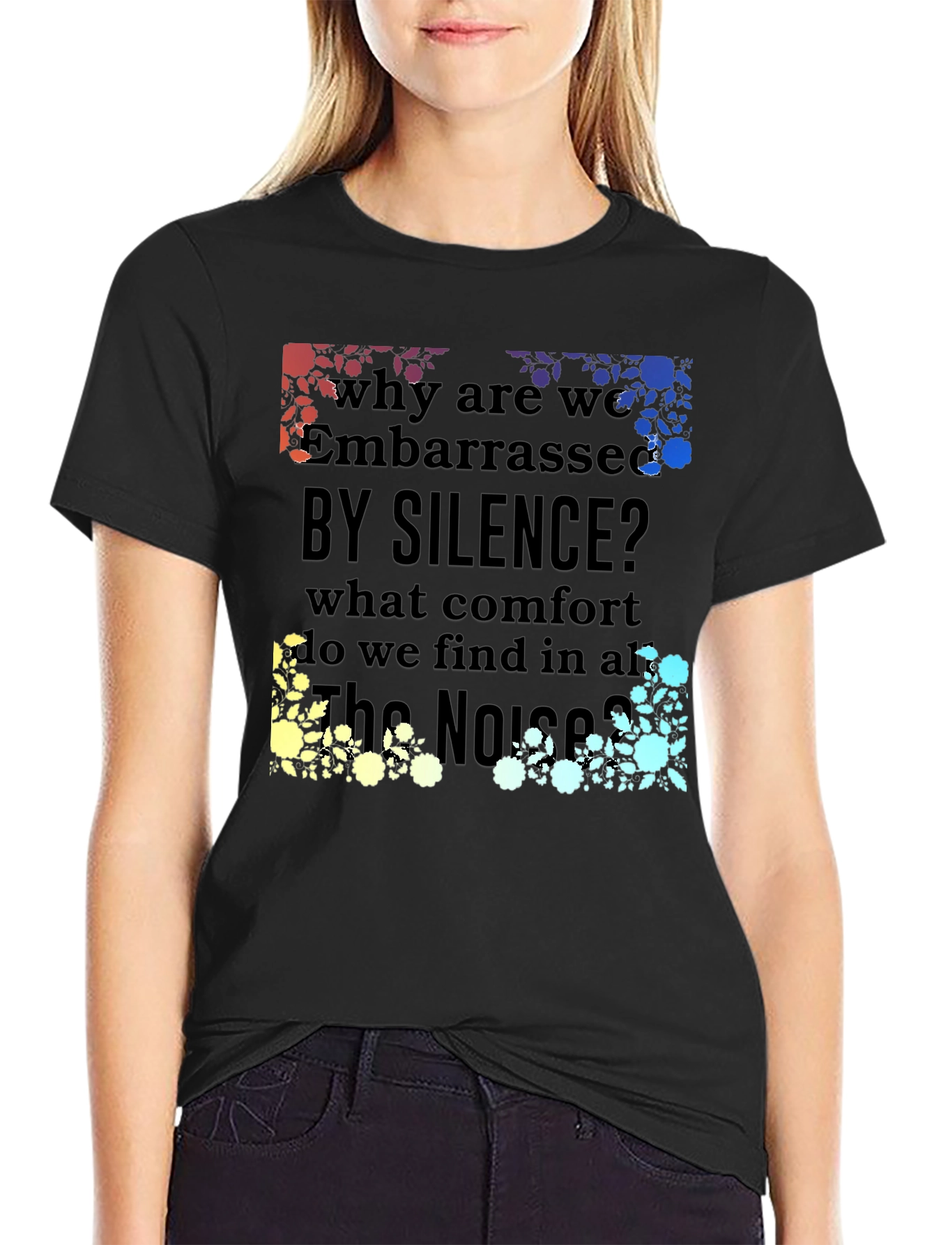 Embarrassed by Silence Graphic Tee