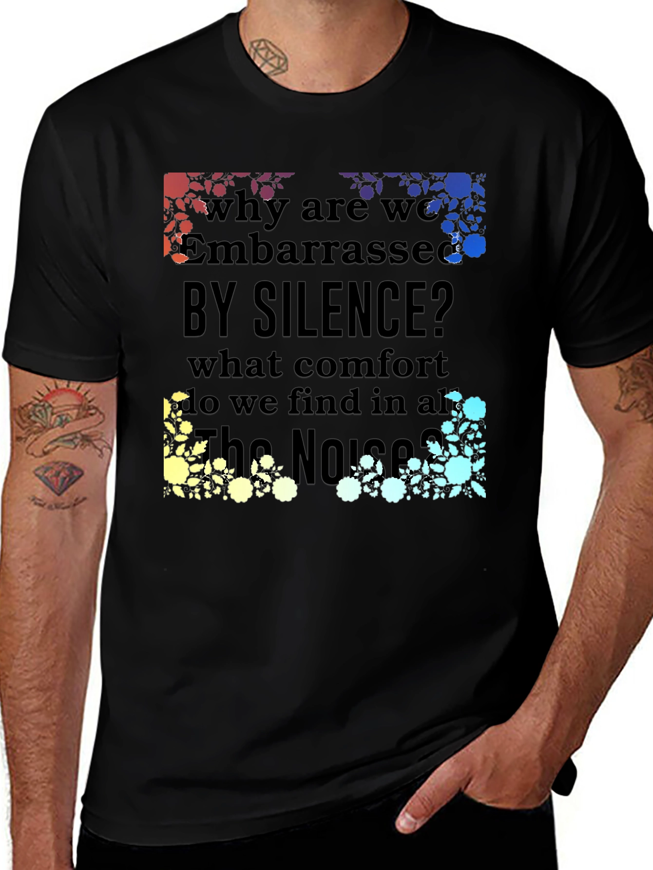 Embarrassed by Silence Graphic Tee