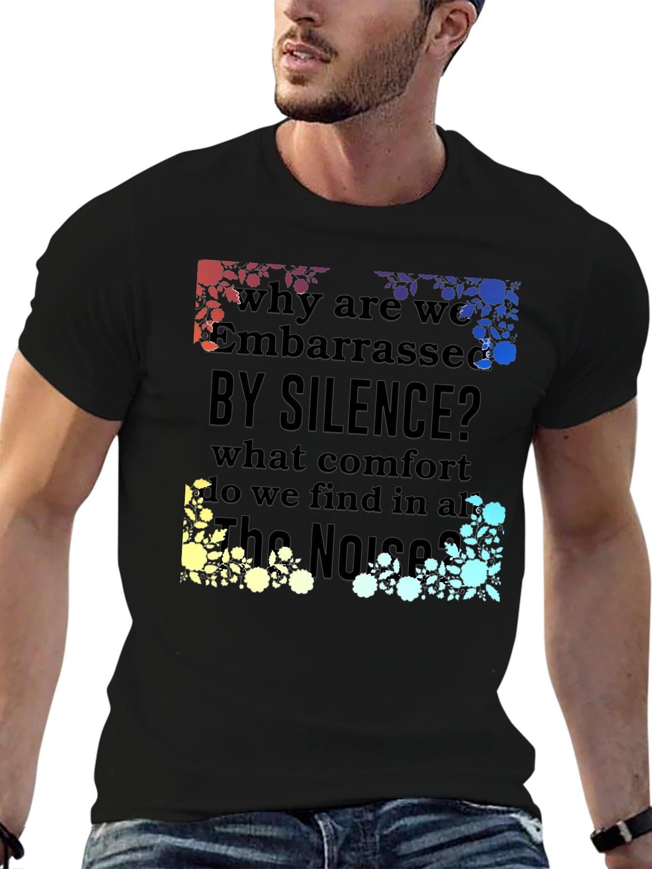 Embarrassed by Silence Graphic Tee