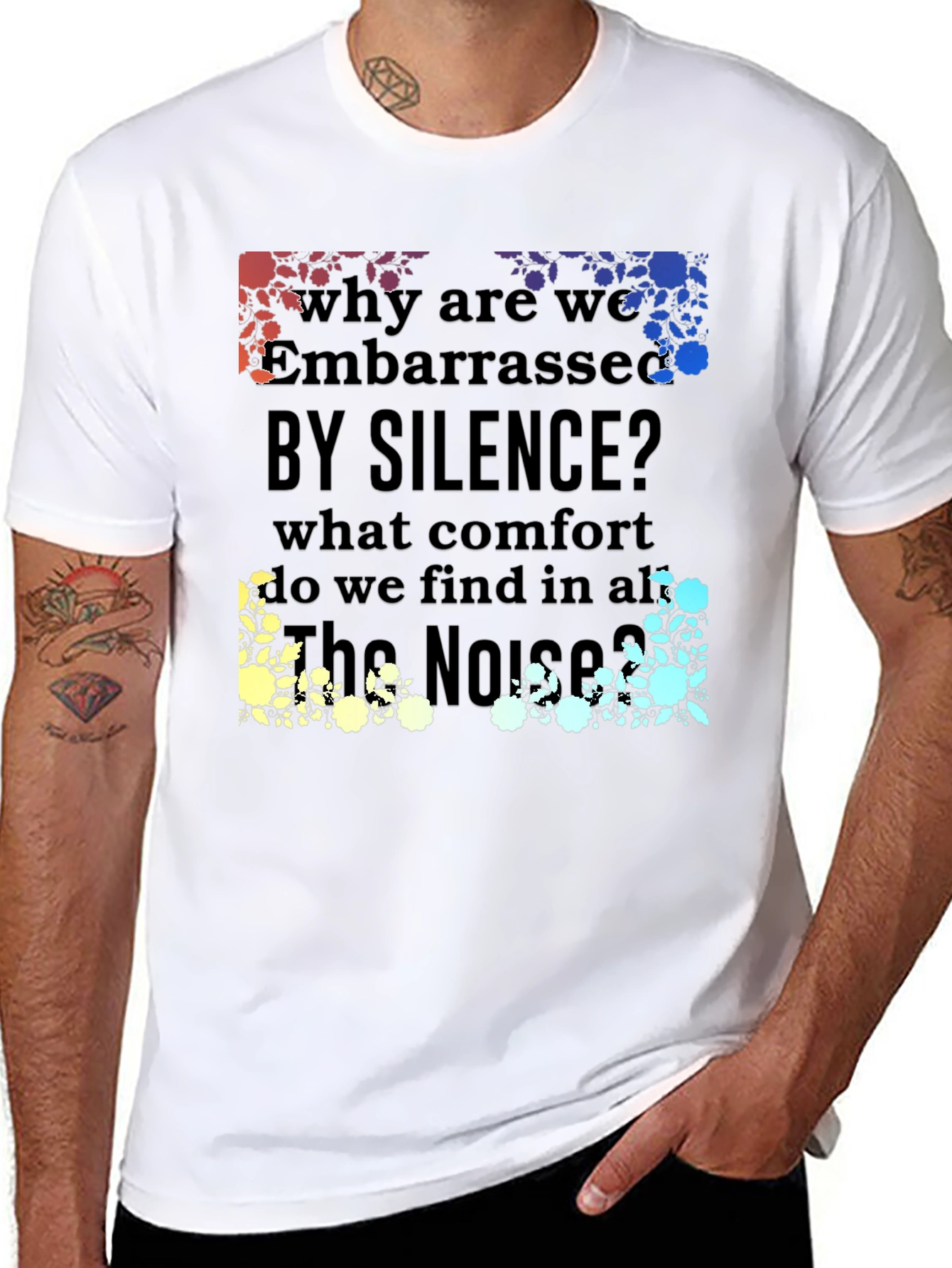 Embarrassed by Silence Graphic Tee