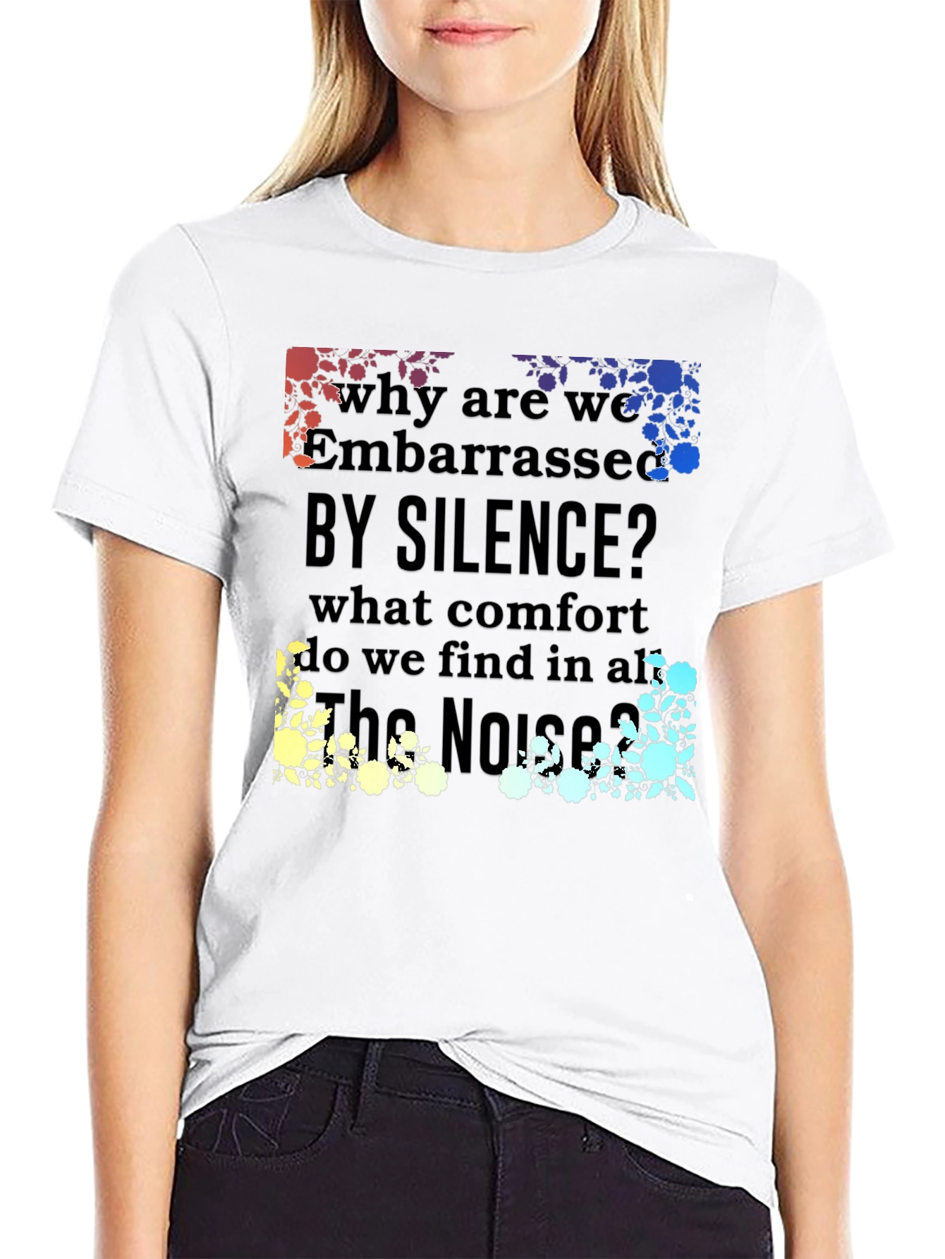 Embarrassed by Silence Graphic Tee