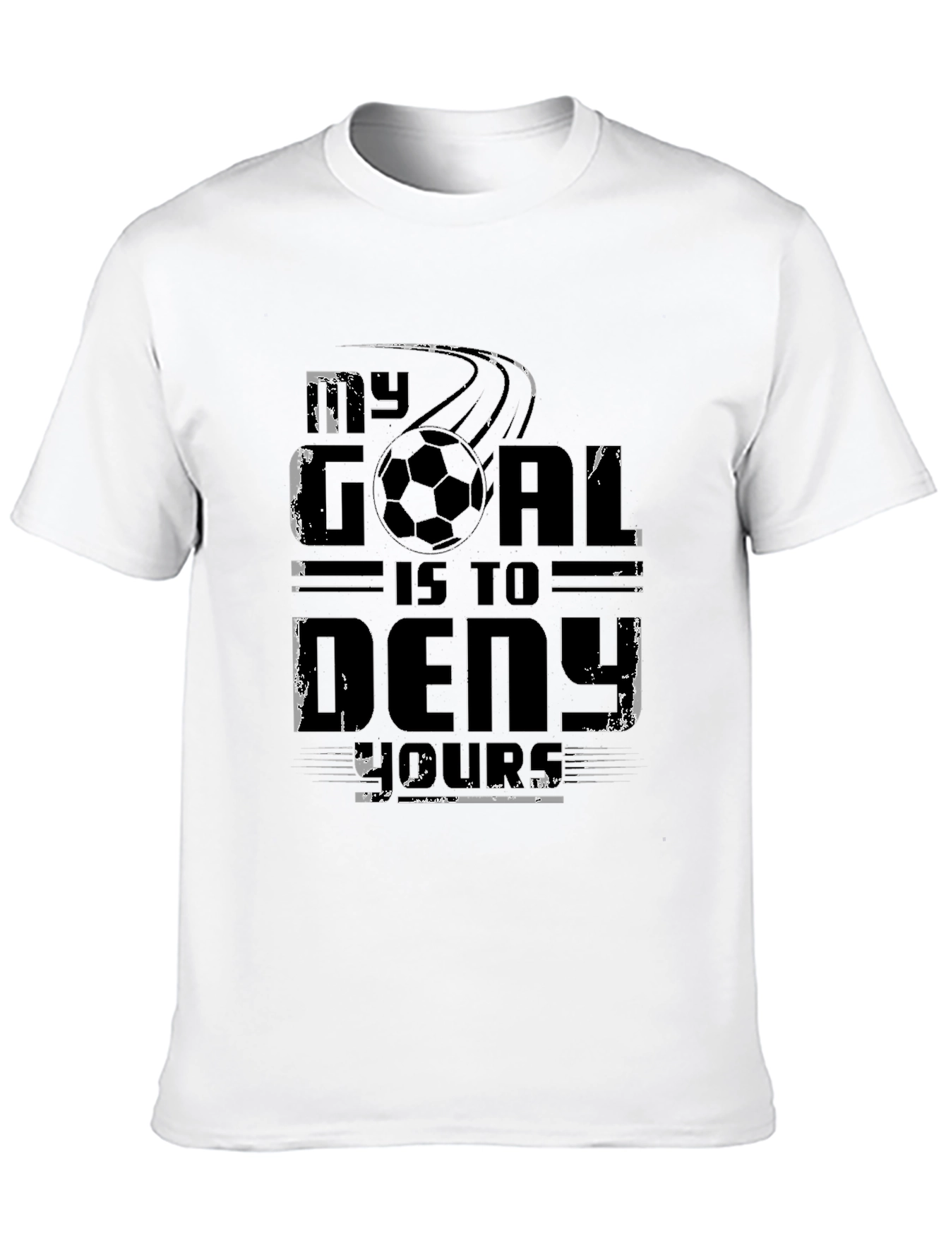 Soccer Goal T-Shirt - Deny Yours!