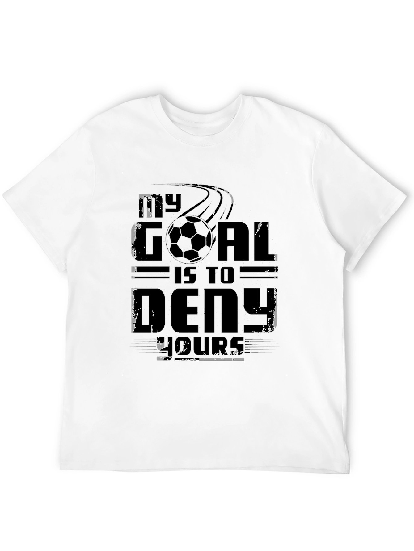 Soccer Goal T-Shirt - Deny Yours!