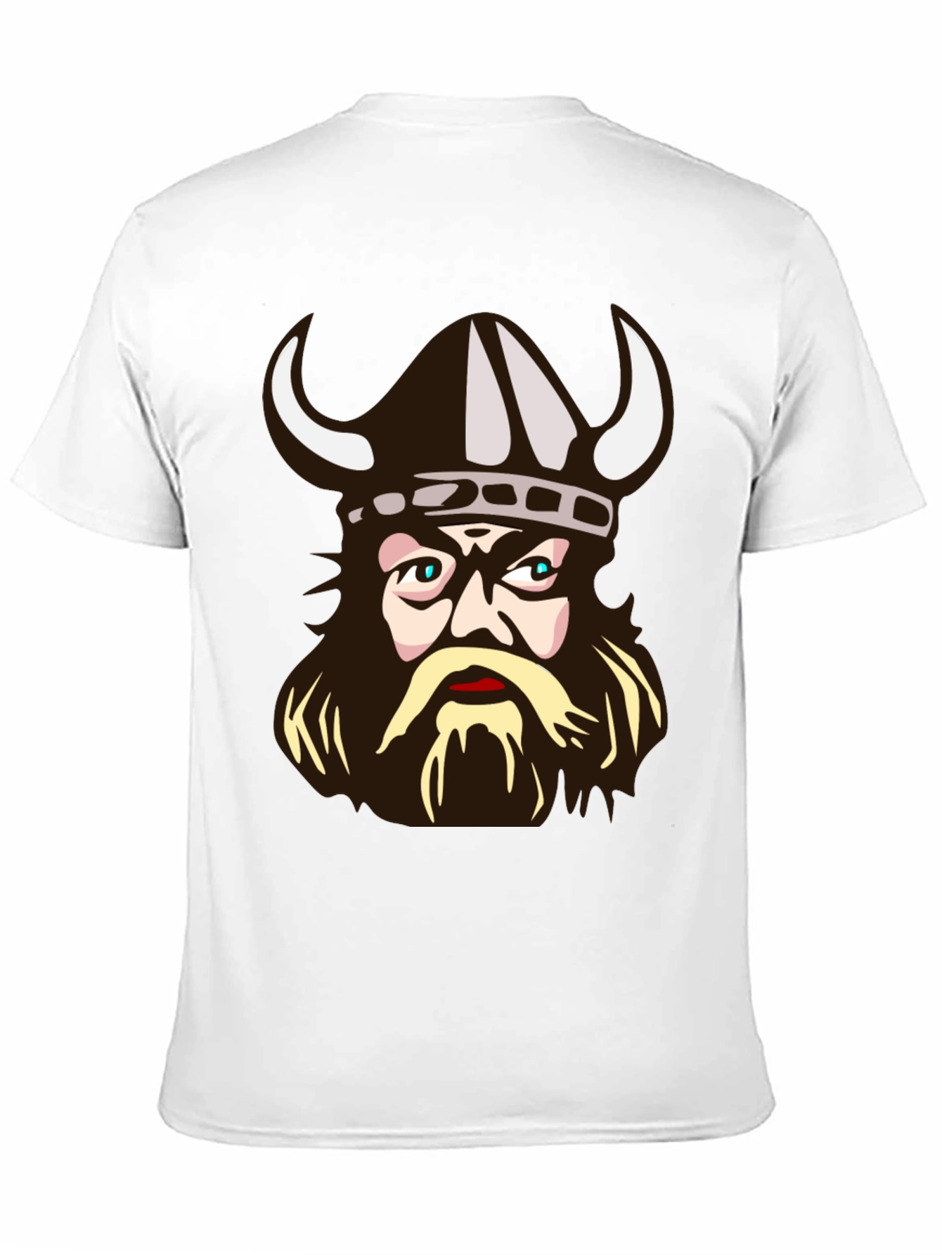 Viking Warrior Graphic T-Shirt - Black