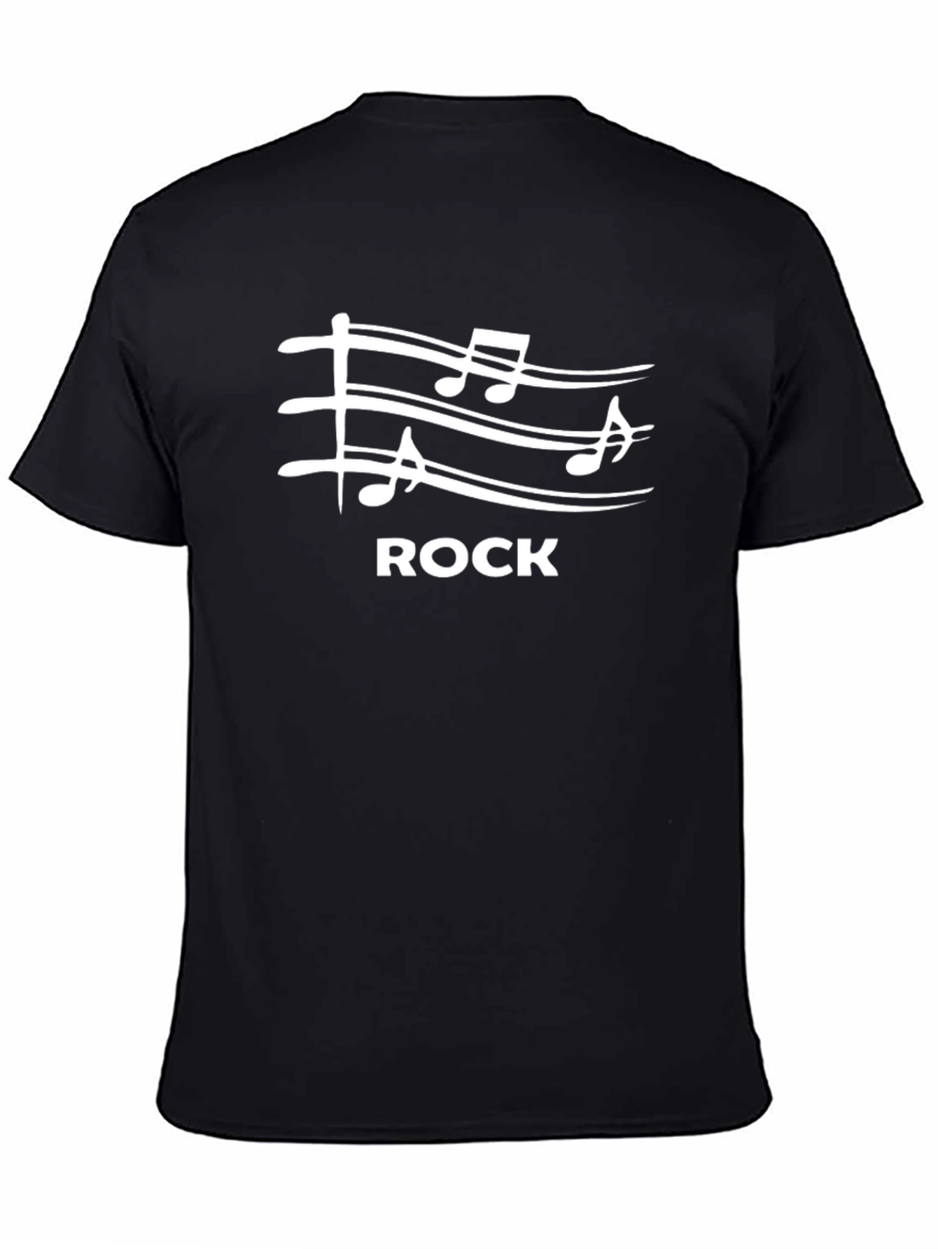 Rock Music Note Graphic Tee