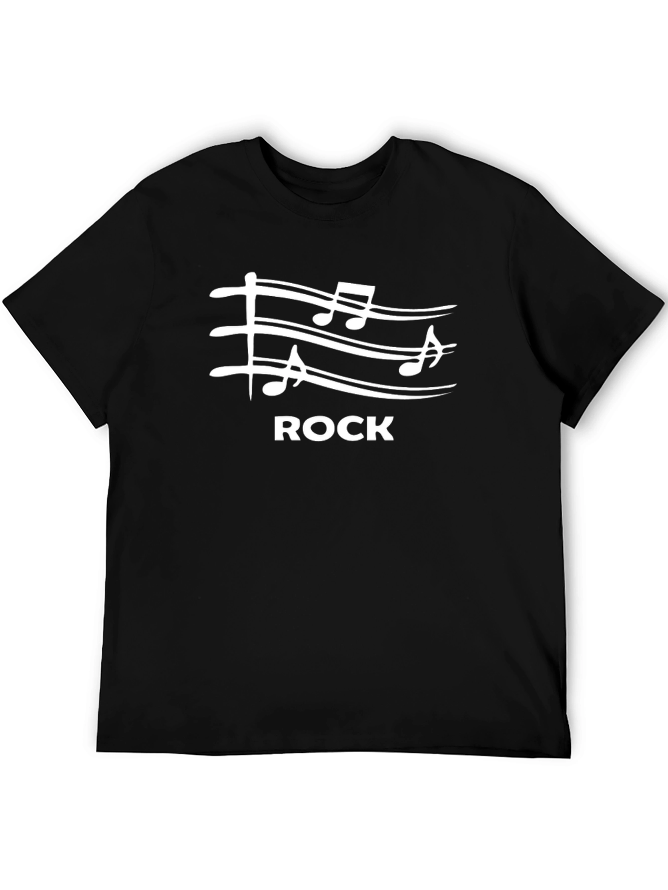 Rock Music Note Graphic Tee