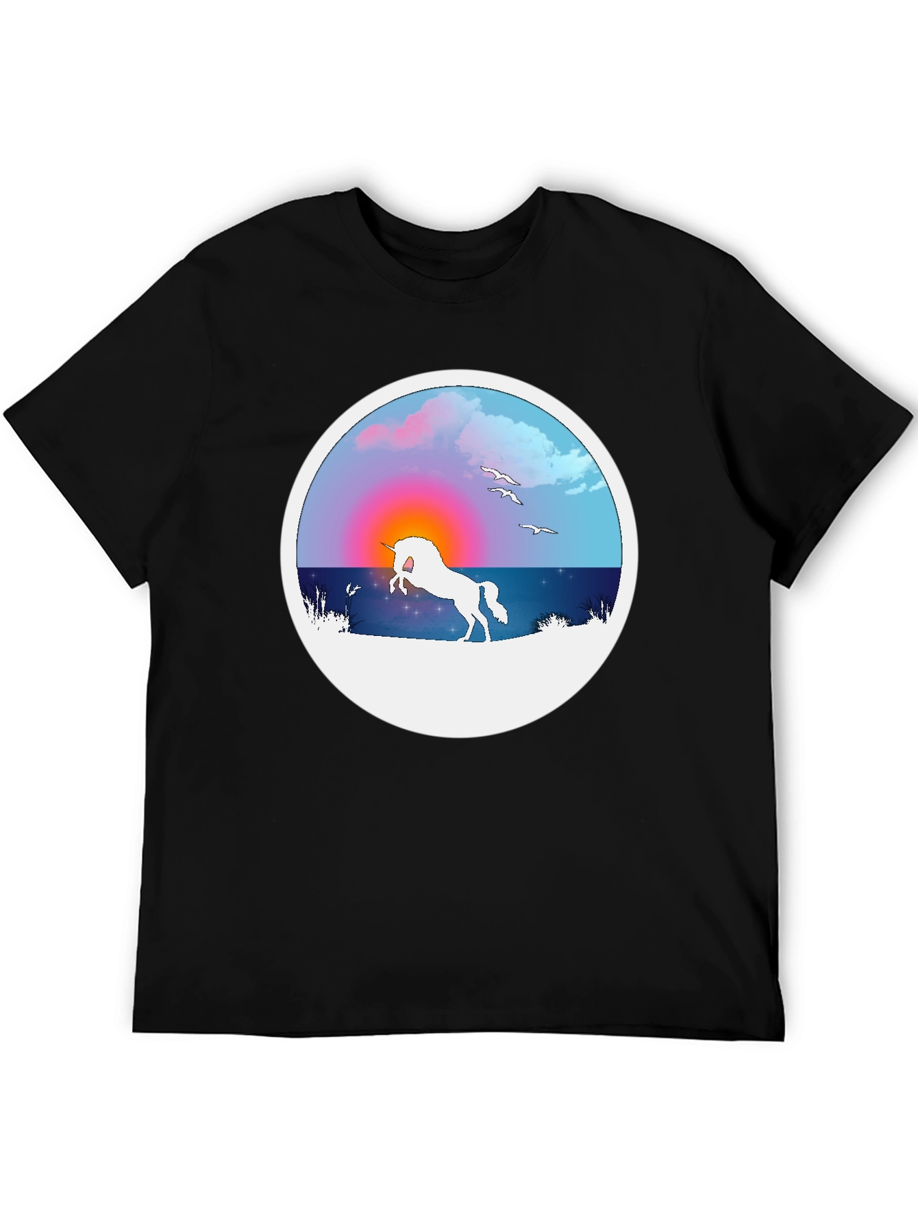 Unicorn Sunset Graphic Tee