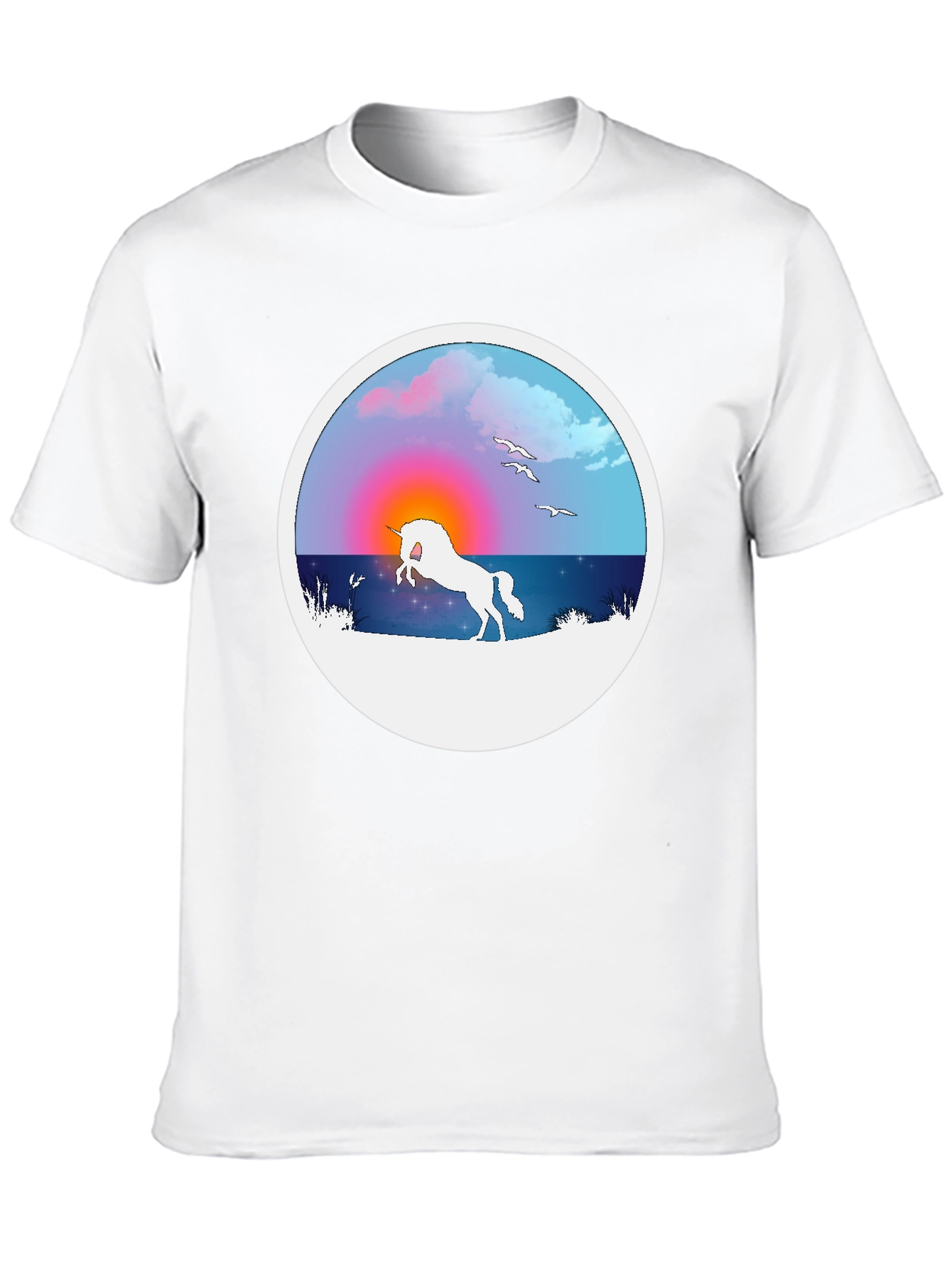 Unicorn Sunset Graphic Tee
