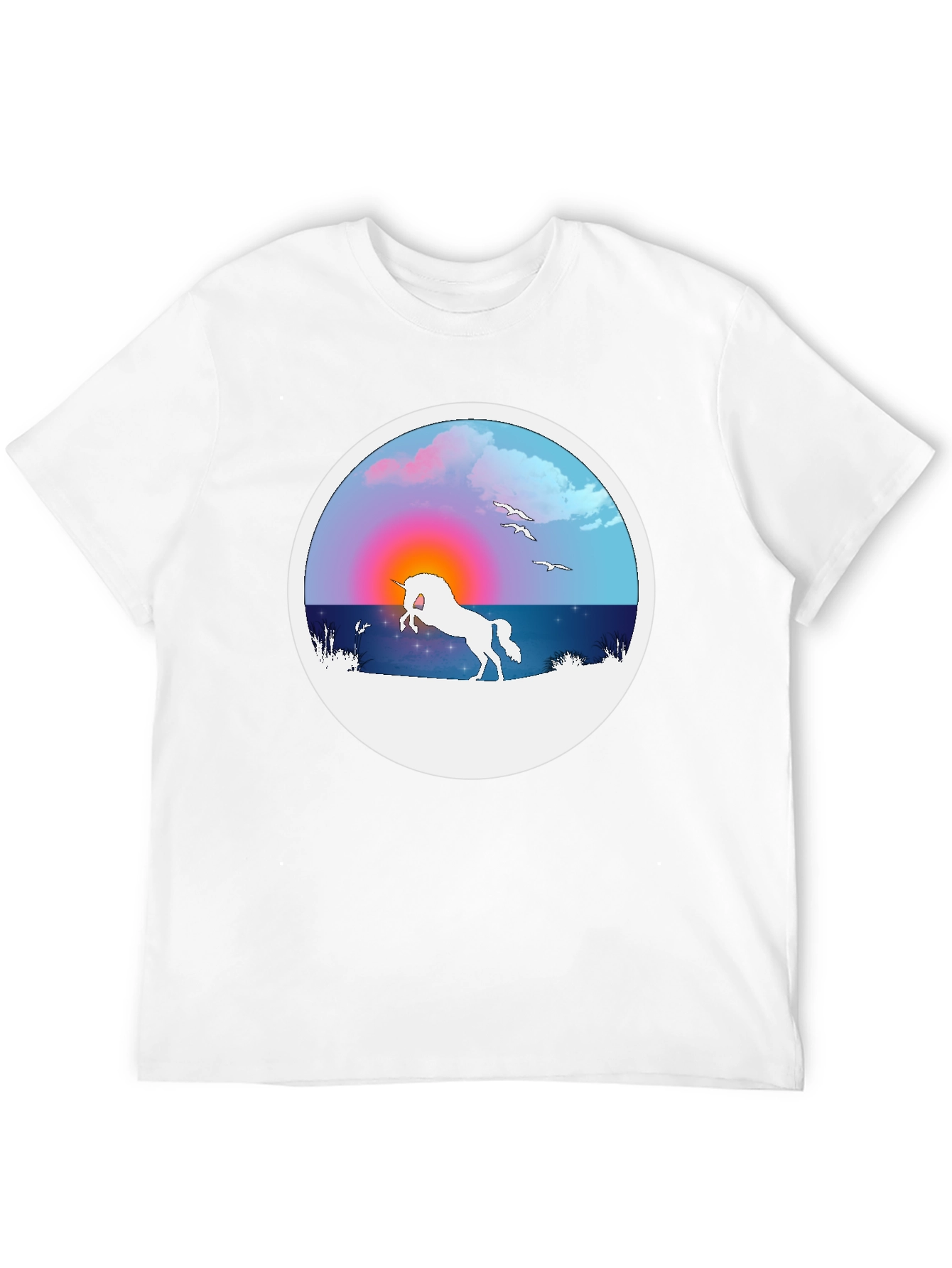 Unicorn Sunset Graphic Tee