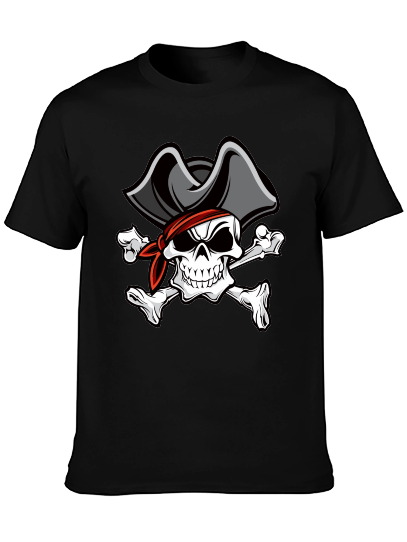 Pirate Skull T-Shirt - Classic Design