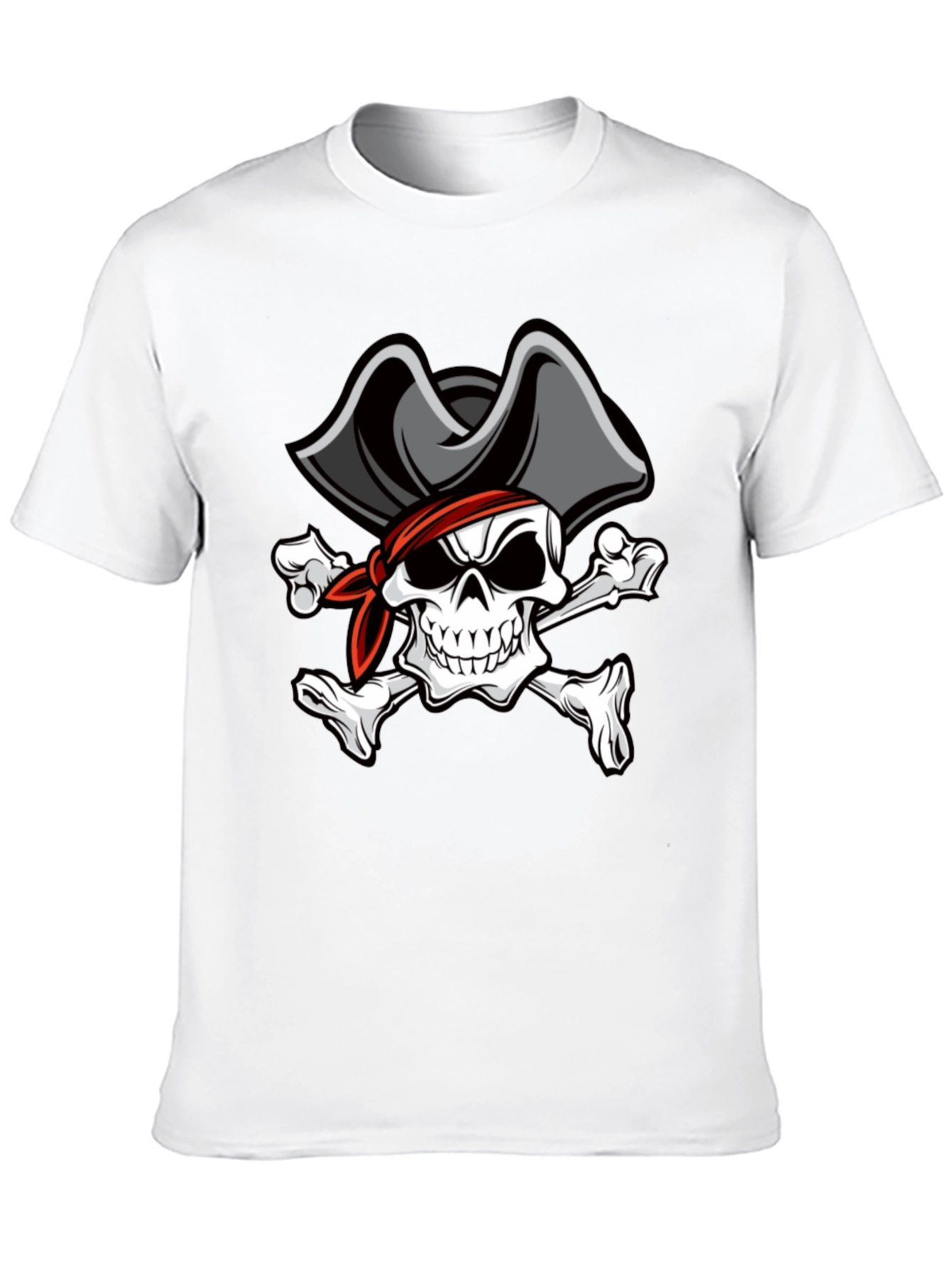 Pirate Skull T-Shirt - Classic Design